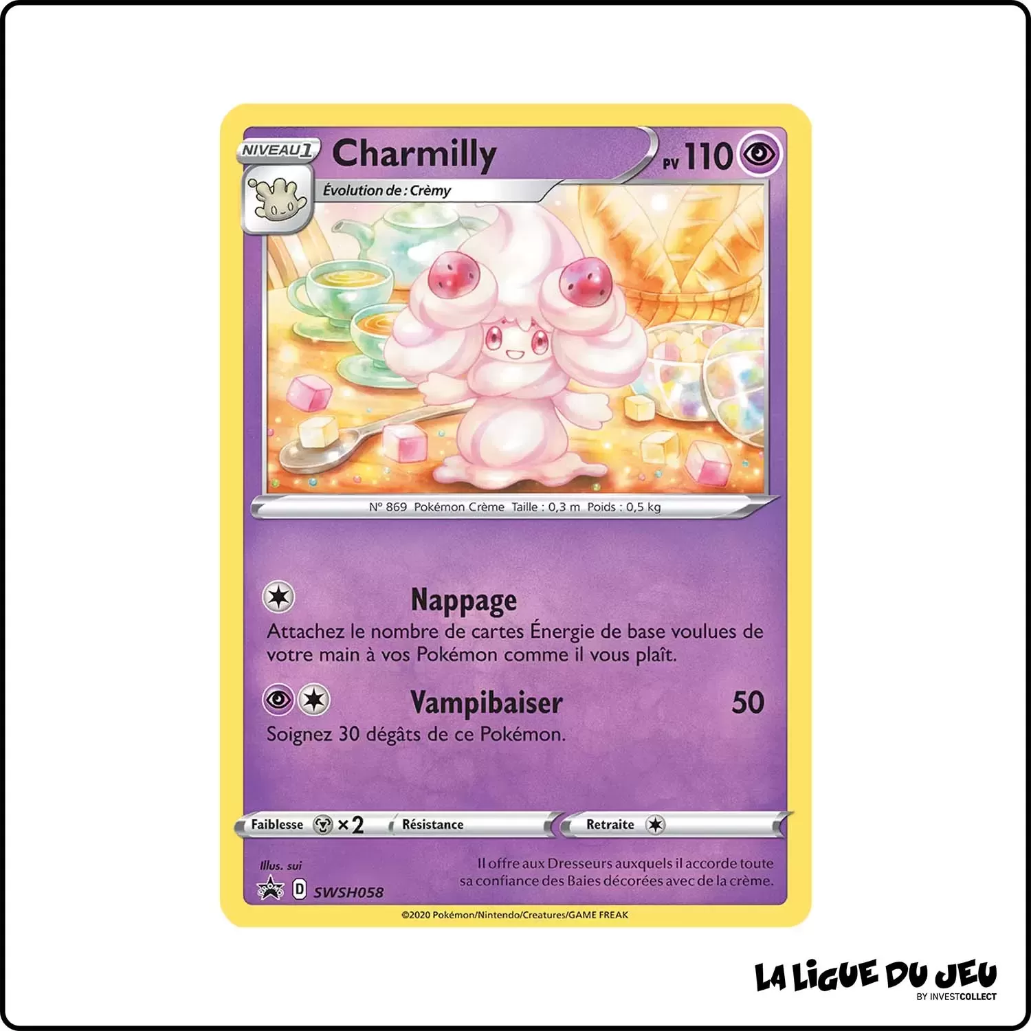 Promo - Pokemon - Épée et Bouclier Promo - Charmilly SWSH058