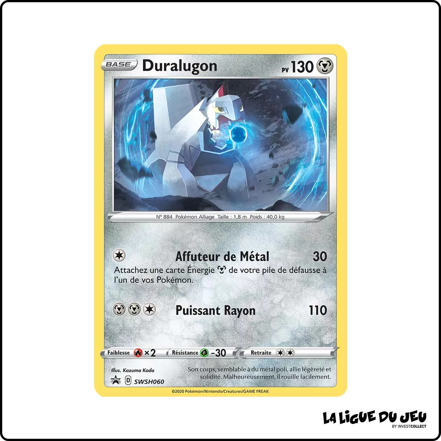 Promo - Pokemon - Épée et Bouclier Promo - Duralugon SWSH060 The Pokémon Company - 1