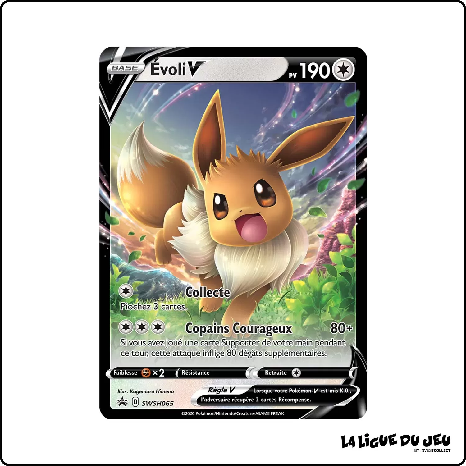 Promo - Pokemon - Épée et Bouclier Promo - Évoli-V SWSH065