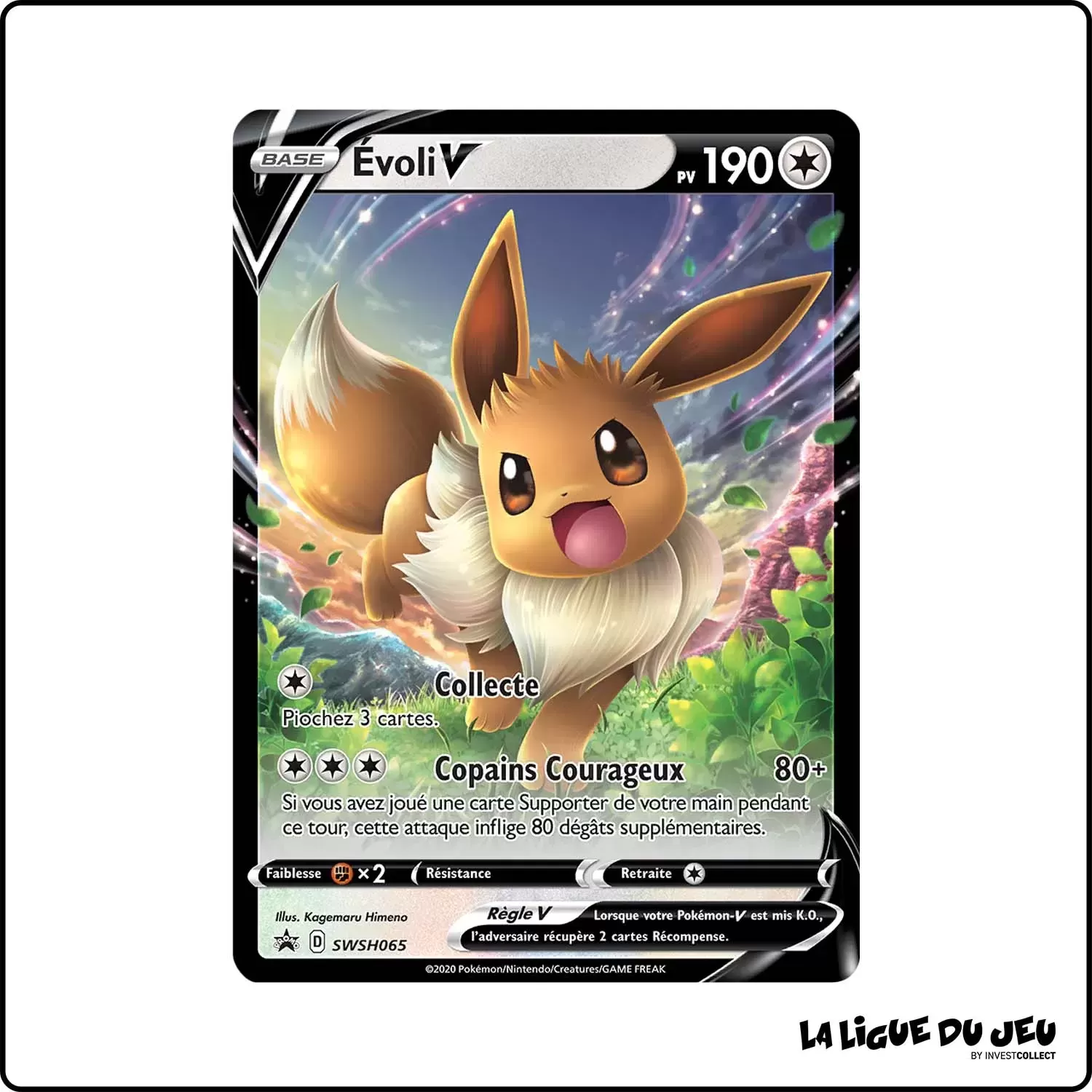 Promo - Pokemon - Épée et Bouclier Promo - Évoli-V SWSH065