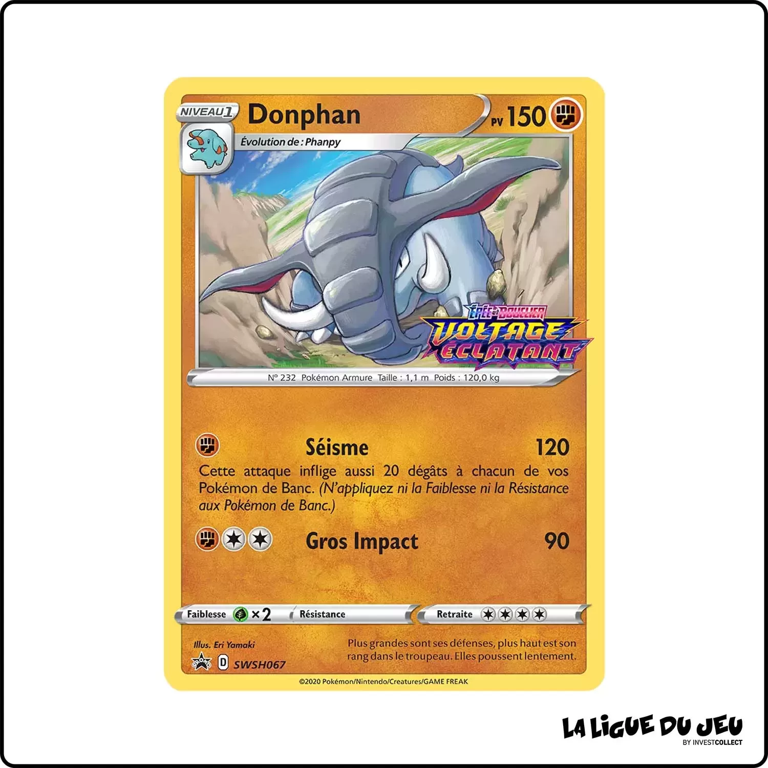 Promo - Pokemon - Épée et Bouclier Promo - Donphan SWSH067