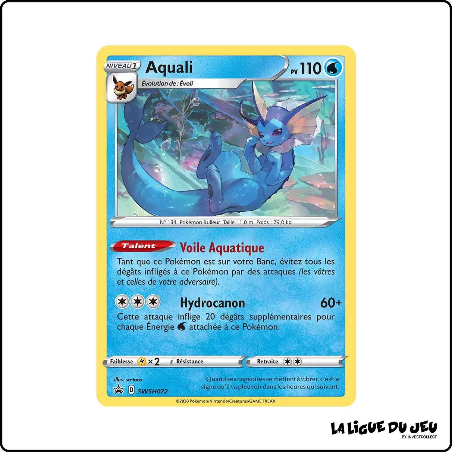 Promo - Pokemon - Épée et Bouclier Promo - Aquali SWSH072