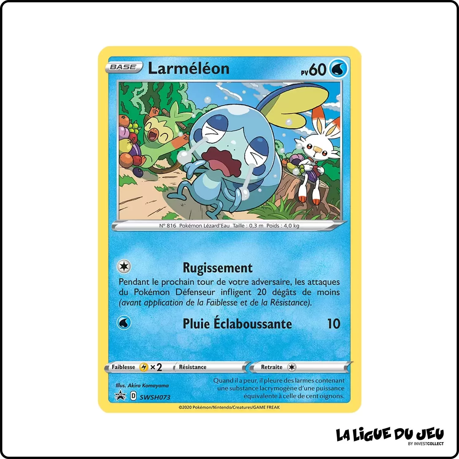 Promo - Pokemon - Épée et Bouclier Promo - Larméléon SWSH073