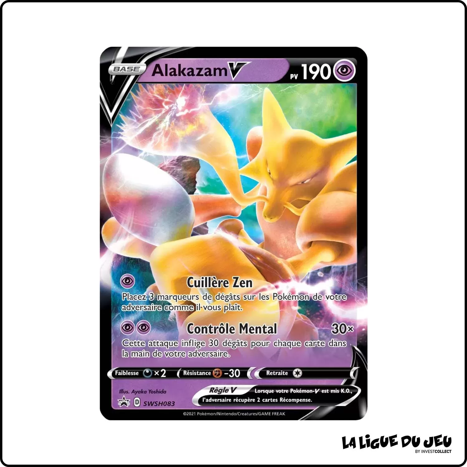 Promo - Pokemon - Épée et Bouclier Promo - Alakazam-V SWSH083