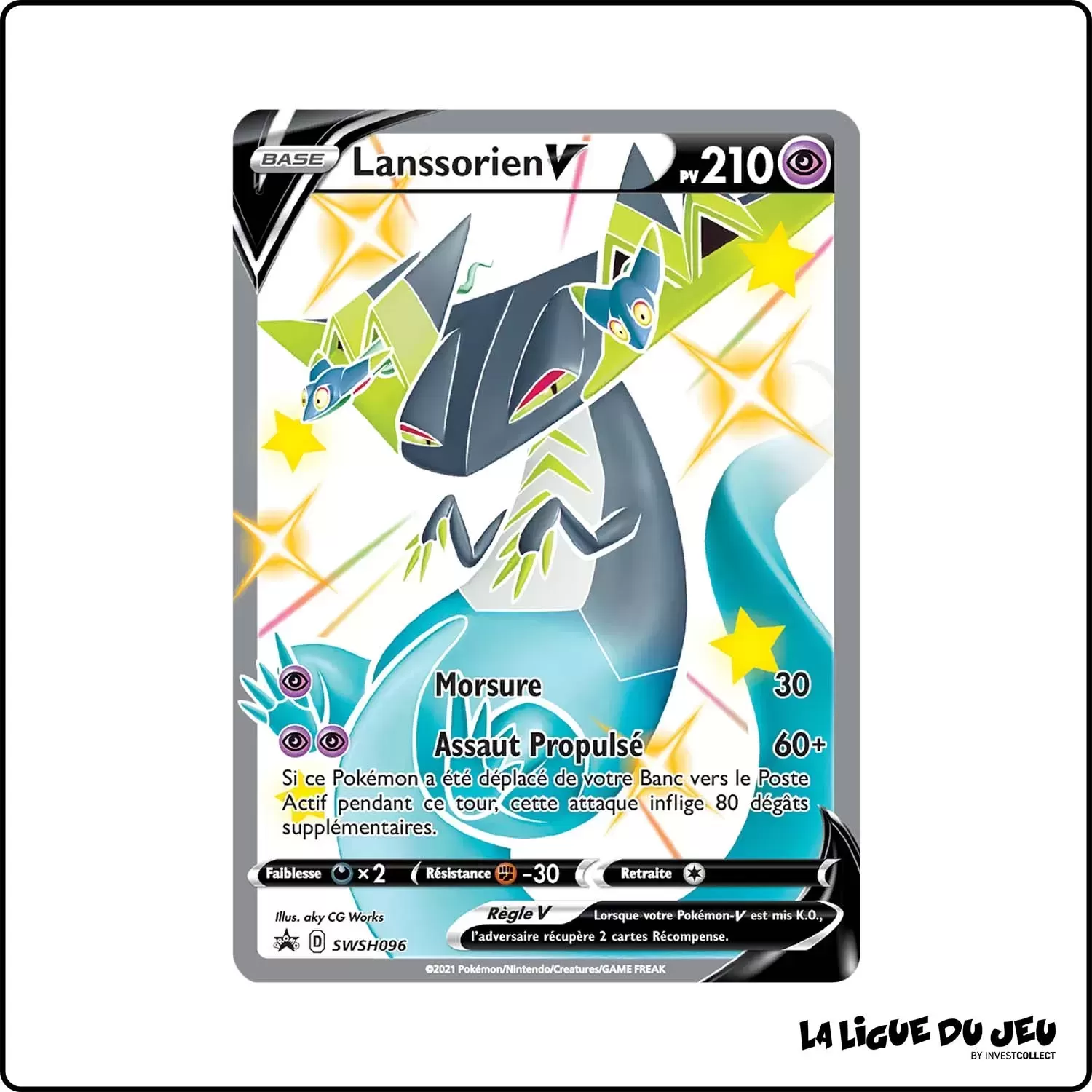 Promo - Pokemon - Épée et Bouclier Promo - Lanssorien-V SWSH096