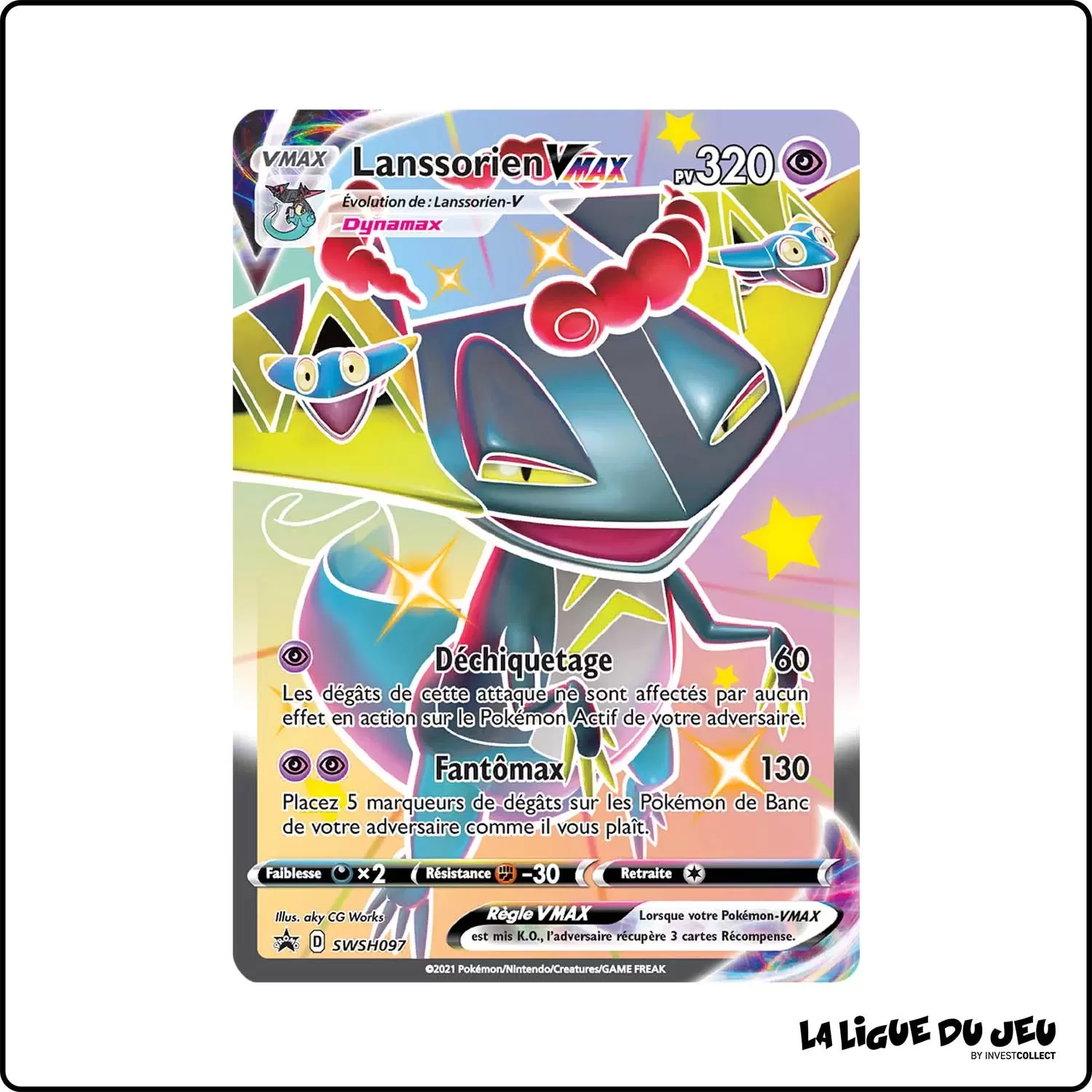 Promo - Pokemon - Épée et Bouclier Promo - Lanssorien-VMAX SWSH097