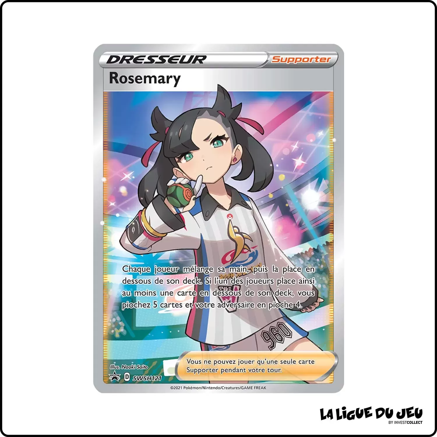 Promo - Pokemon - Épée et Bouclier Promo - Rosemary SWSH121 The Pokémon Company - 1