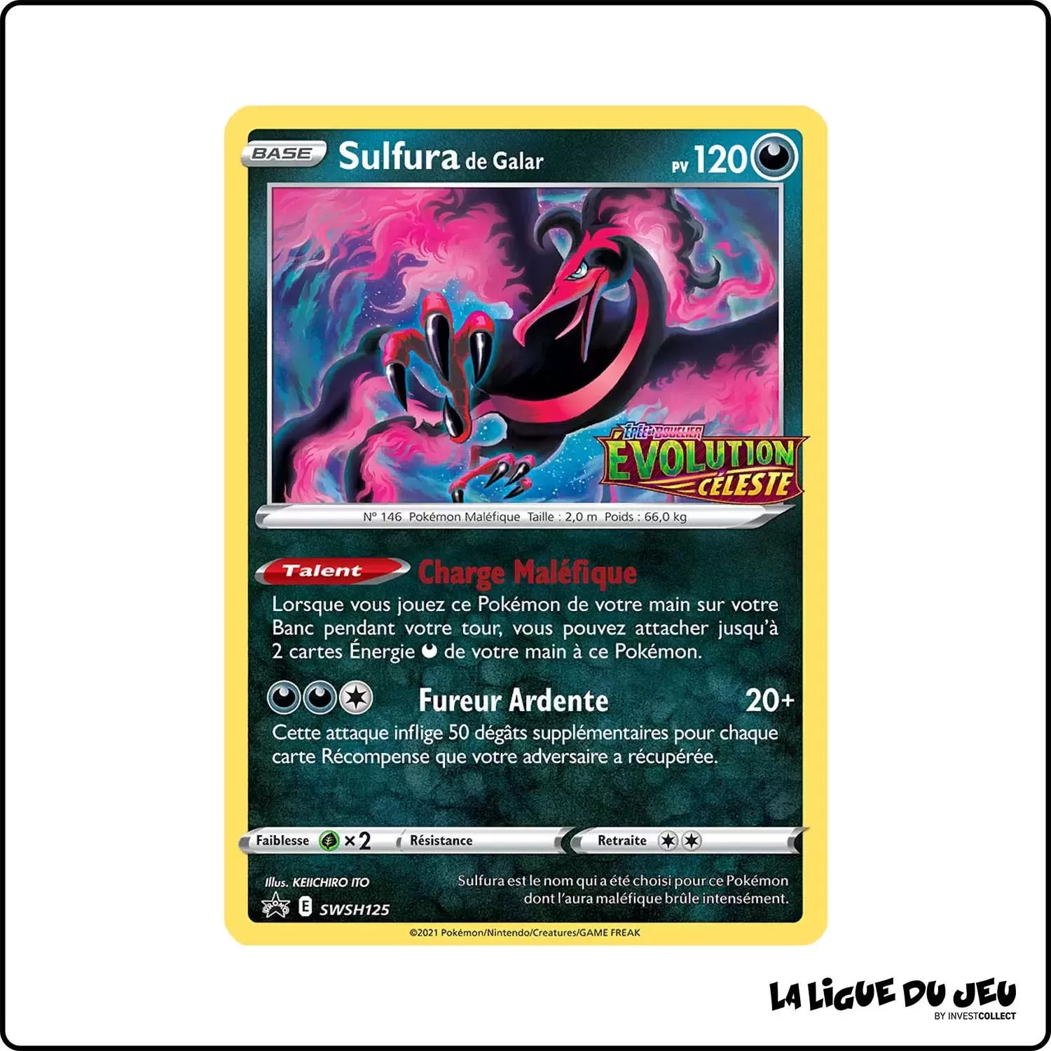 Promo - Pokemon - Épée et Bouclier Promo - Sulfura de Galar SWSH125 The Pokémon Company - 1