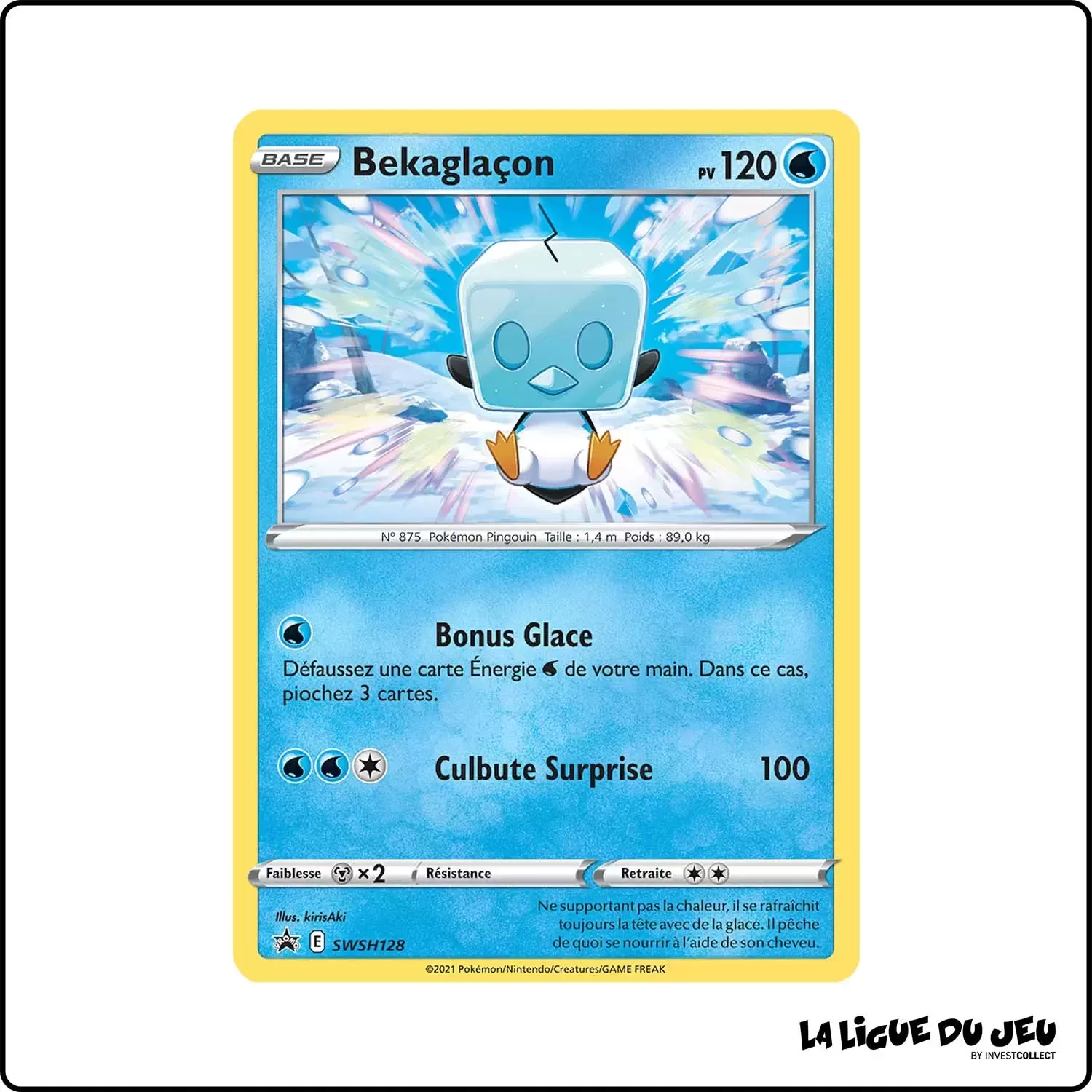 Promo - Pokemon - Épée et Bouclier Promo - Bekaglaçon SWSH128 The Pokémon Company - 1