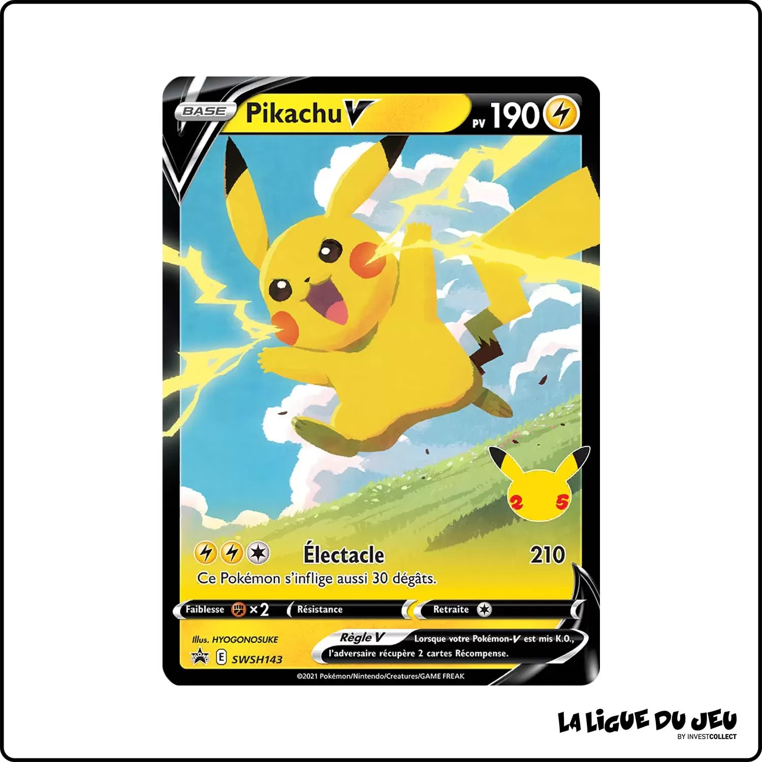 Promo - Pokemon - Épée et Bouclier Promo - Pikachu V SWSH143 The Pokémon Company - 1