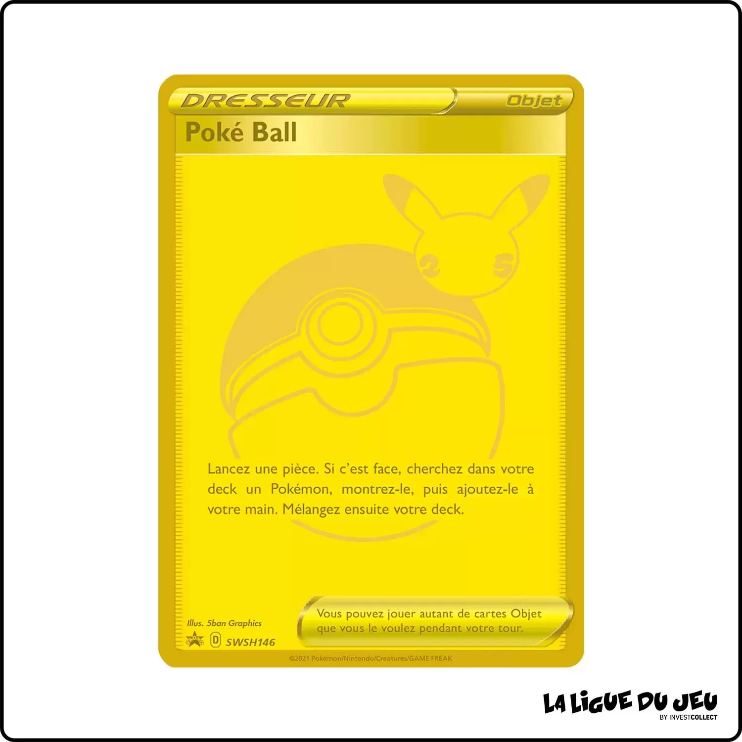 Promo - Pokemon - Épée et Bouclier Promo - Poké Ball SWSH146 The Pokémon Company - 1