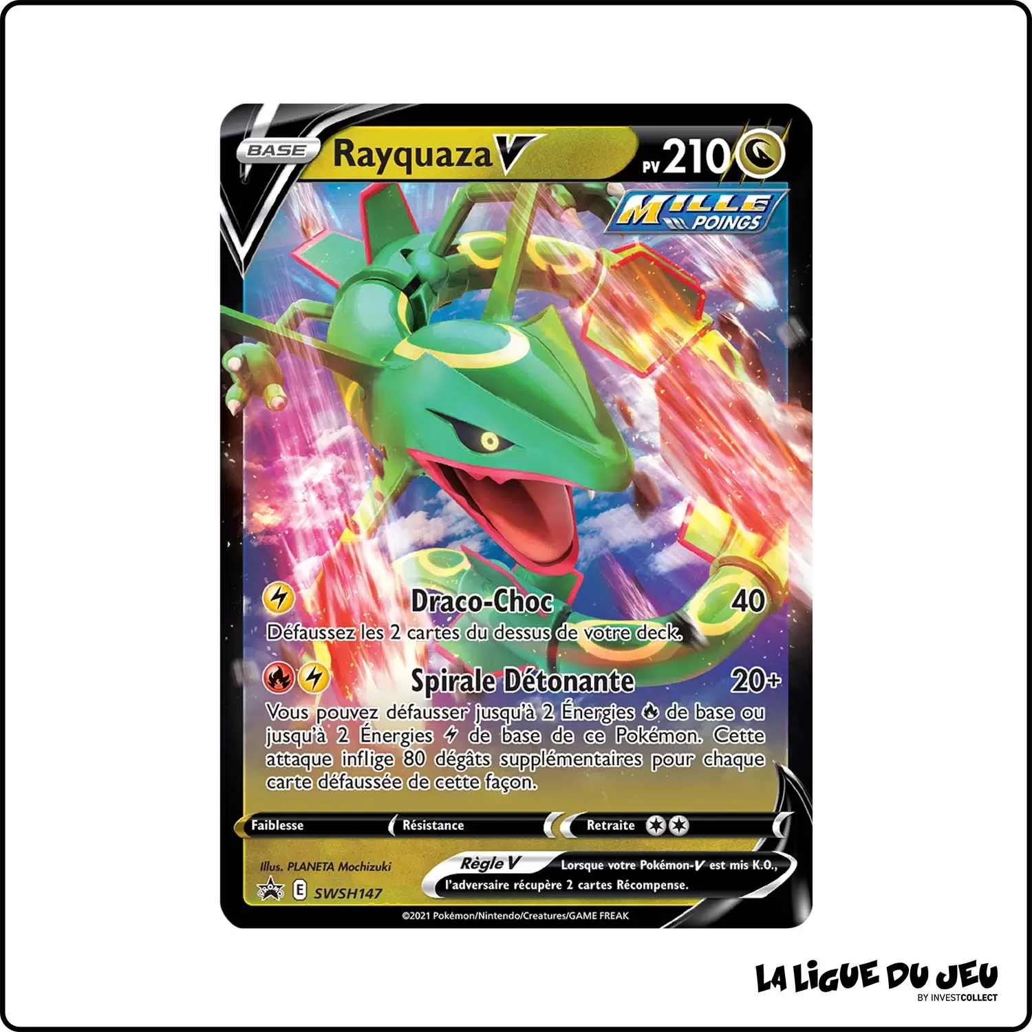 Promo - Pokemon - Épée et Bouclier Promo - Rayquaza-V SWSH147