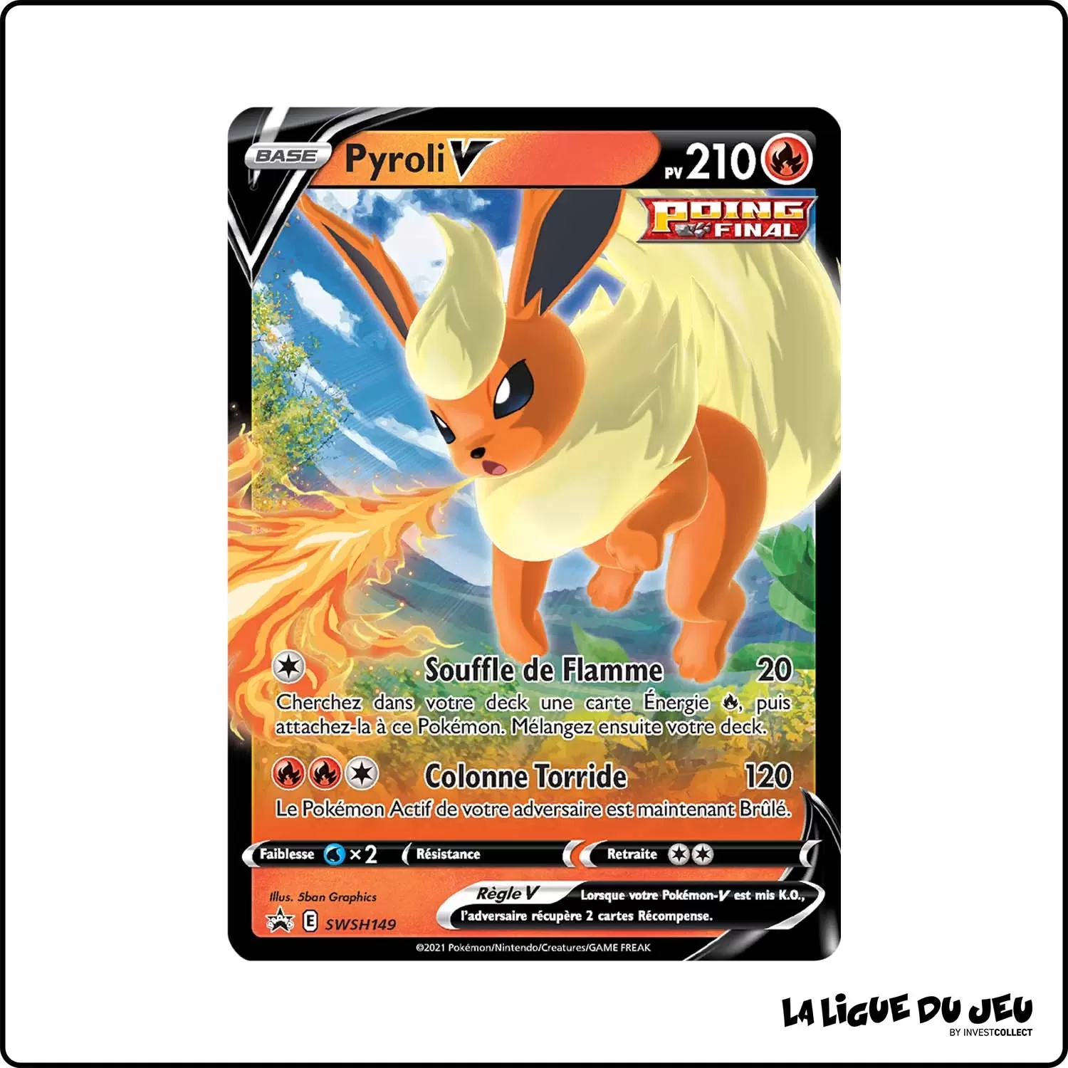 Promo - Pokemon - Épée et Bouclier Promo - Pyroli V SWSH149 The Pokémon Company - 1