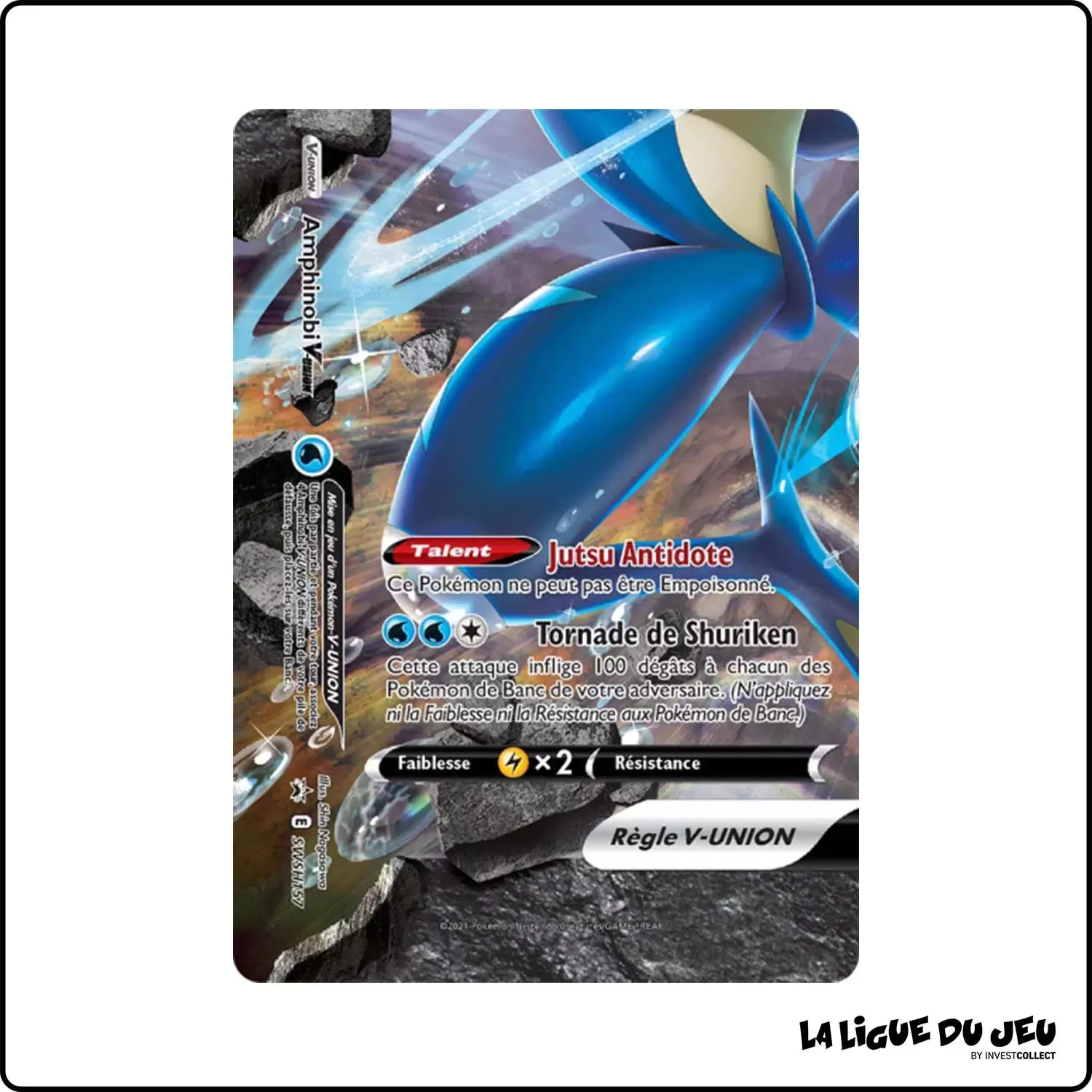 Promo - Pokemon - Épée et Bouclier Promo - Amphinobi-V-UNION SWSH157