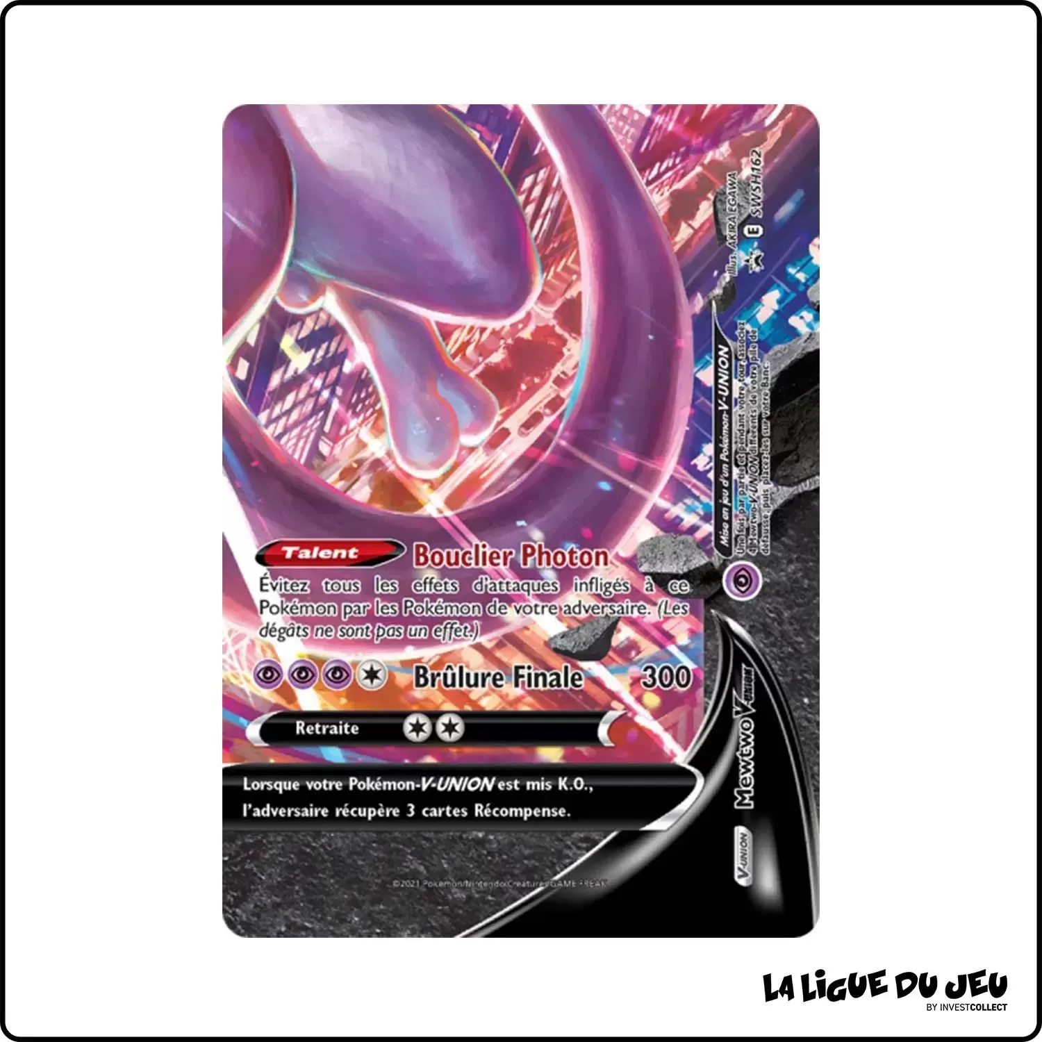 Promo - Pokemon - Épée et Bouclier Promo - Mewtwo V-UNION SWSH162 The Pokémon Company - 1