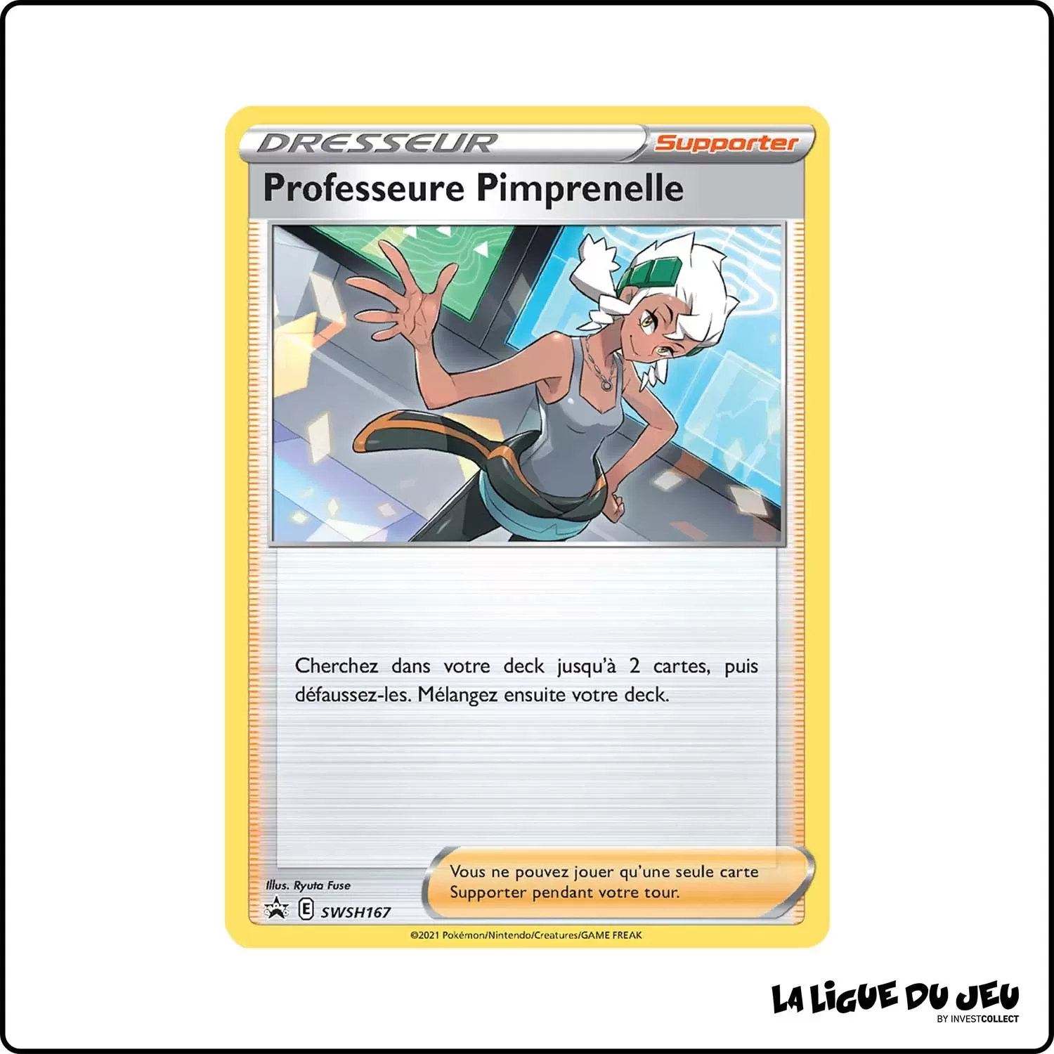 Promo - Pokemon - Épée et Bouclier Promo - Professeure Pimprenelle SWSH167