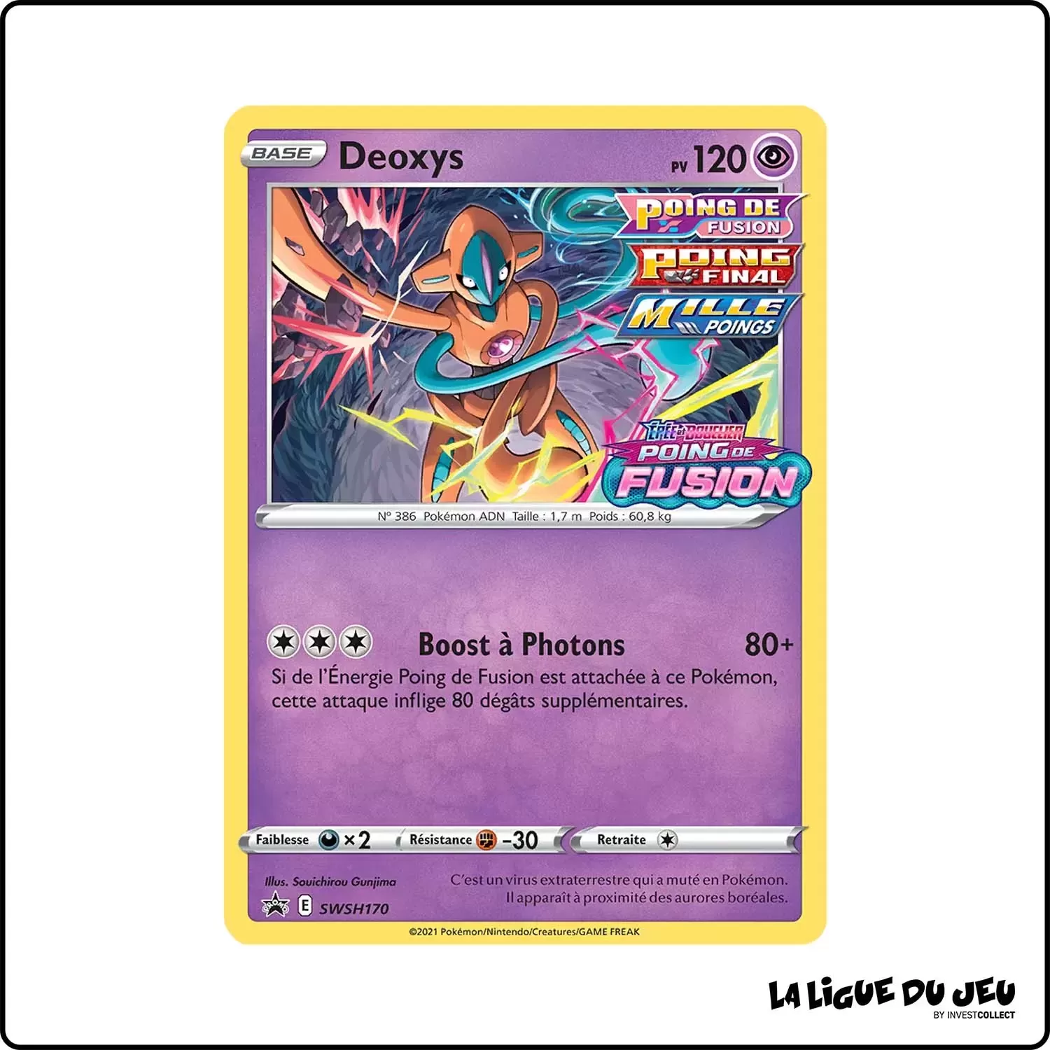 Promo - Pokemon - Épée et Bouclier Promo - Deoxys SWSH170