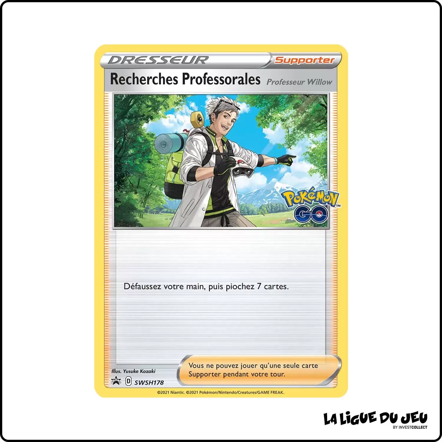 Promo - Pokemon - Épée et Bouclier Promo - Recherches Professorales SWSH178