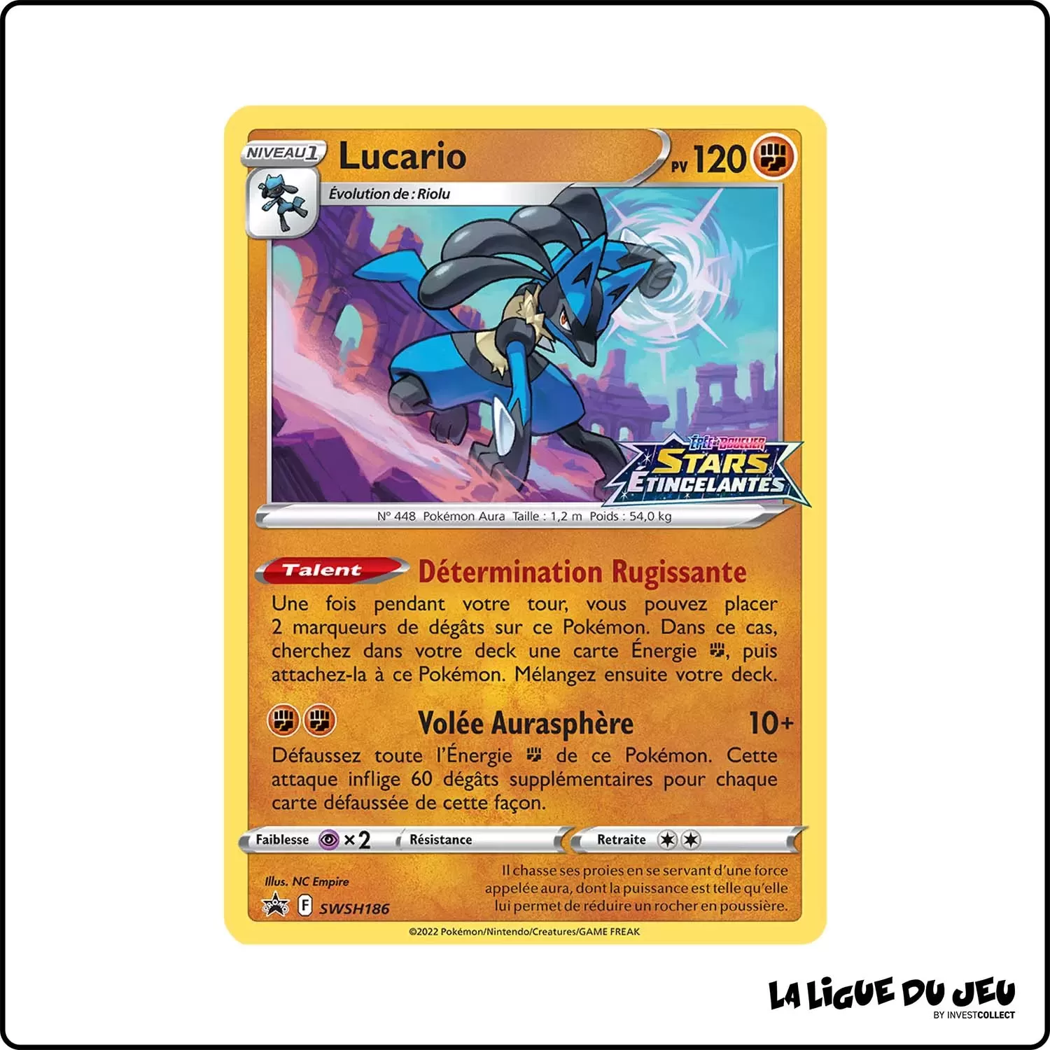 Promo - Pokemon - Épée et Bouclier Promo - Lucario SWSH186