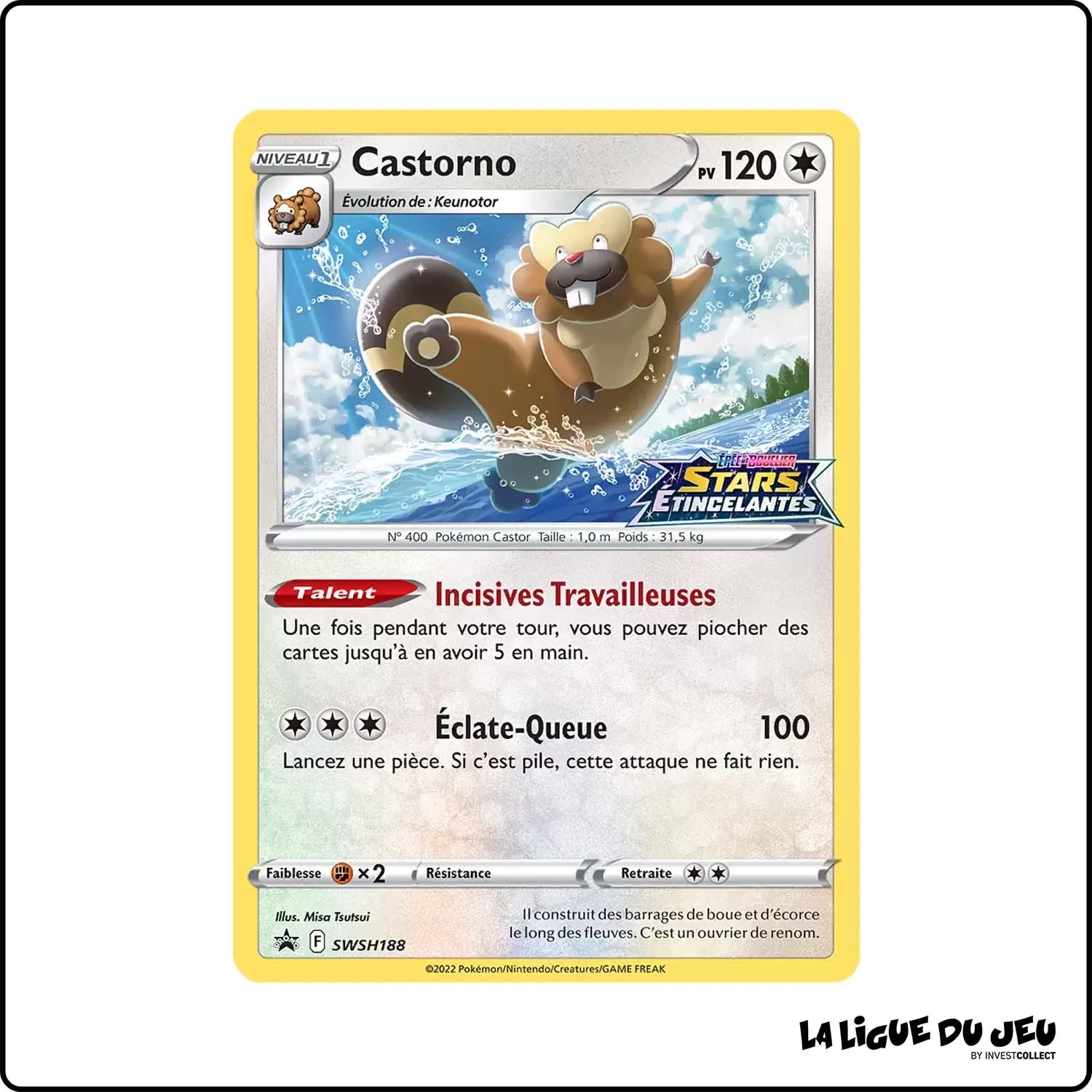 Promo - Pokemon - Épée et Bouclier Promo - Castorno SWSH188