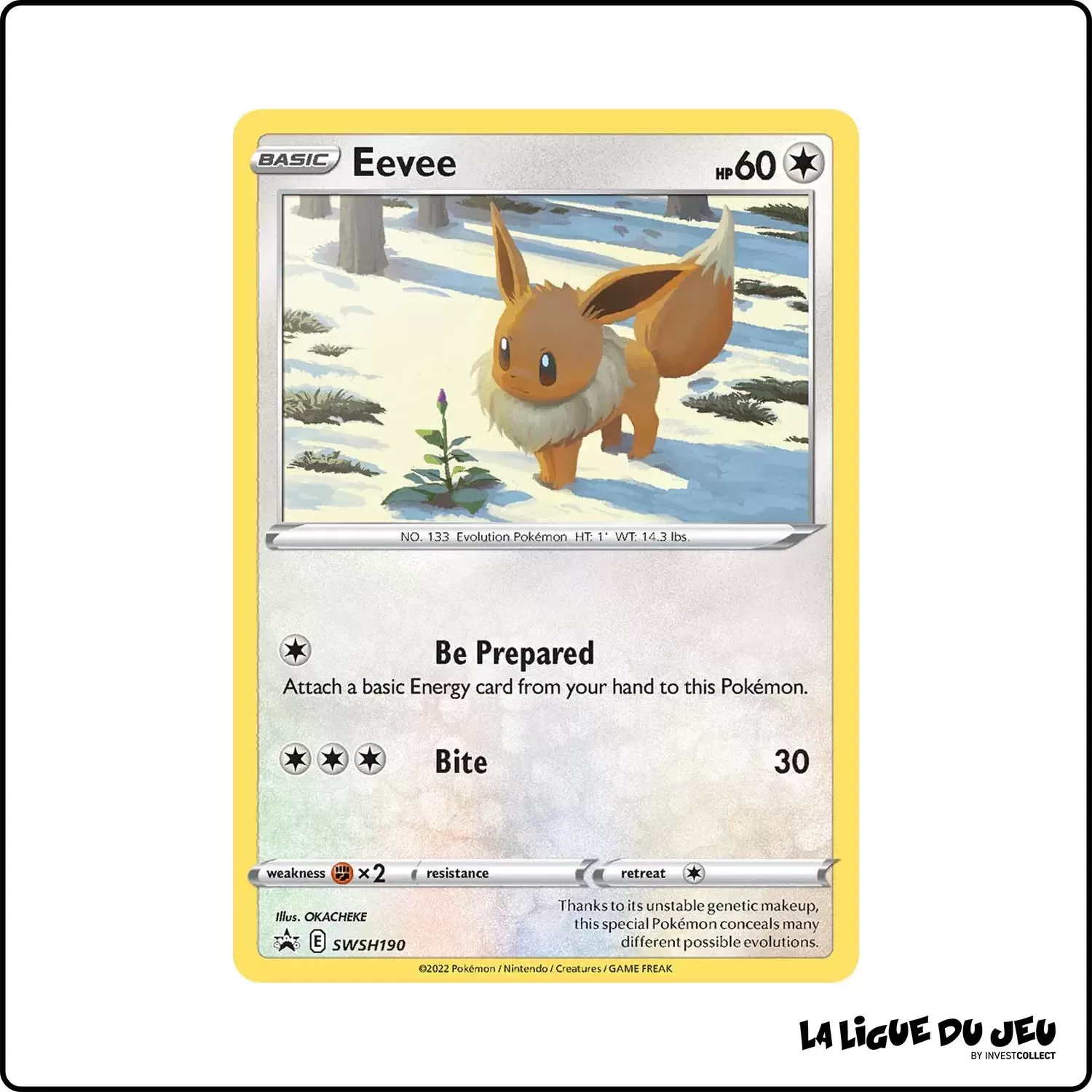 Promo - Pokemon - Épée et Bouclier Promo - Évoli SWSH190