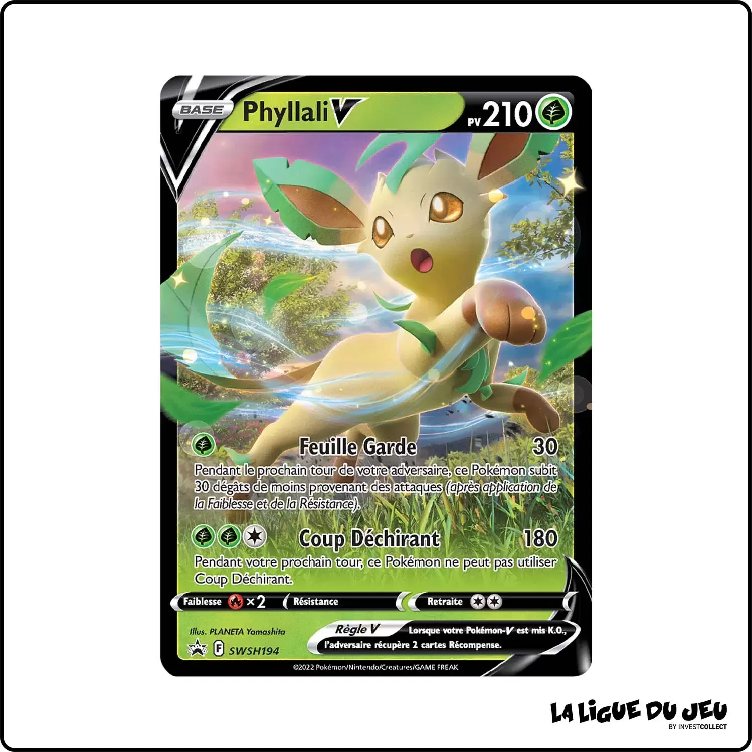 Promo - Pokemon - Épée et Bouclier Promo - Phyllali-V SWSH194