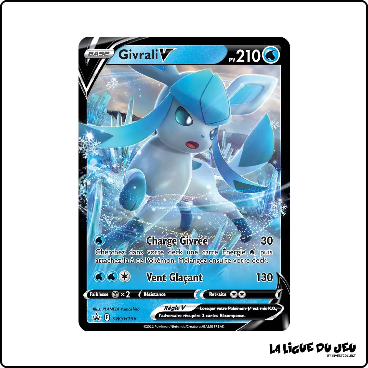 Promo - Pokemon - Épée et Bouclier Promo - Givrali-V SWSH196