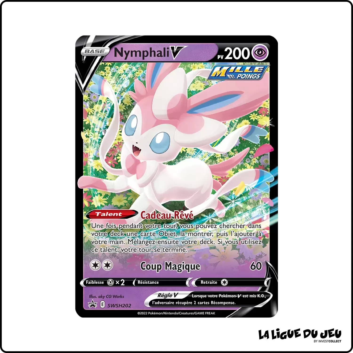 Promo - Pokemon - Épée et Bouclier Promo - Nymphali-V SWSH202