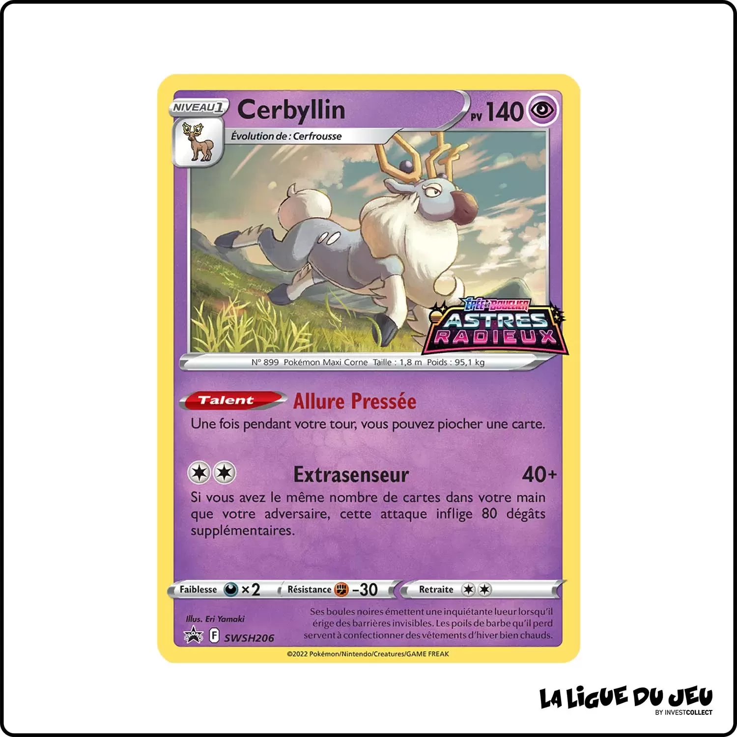 Promo - Pokemon - Épée et Bouclier Promo - Cerbyllin SWSH206