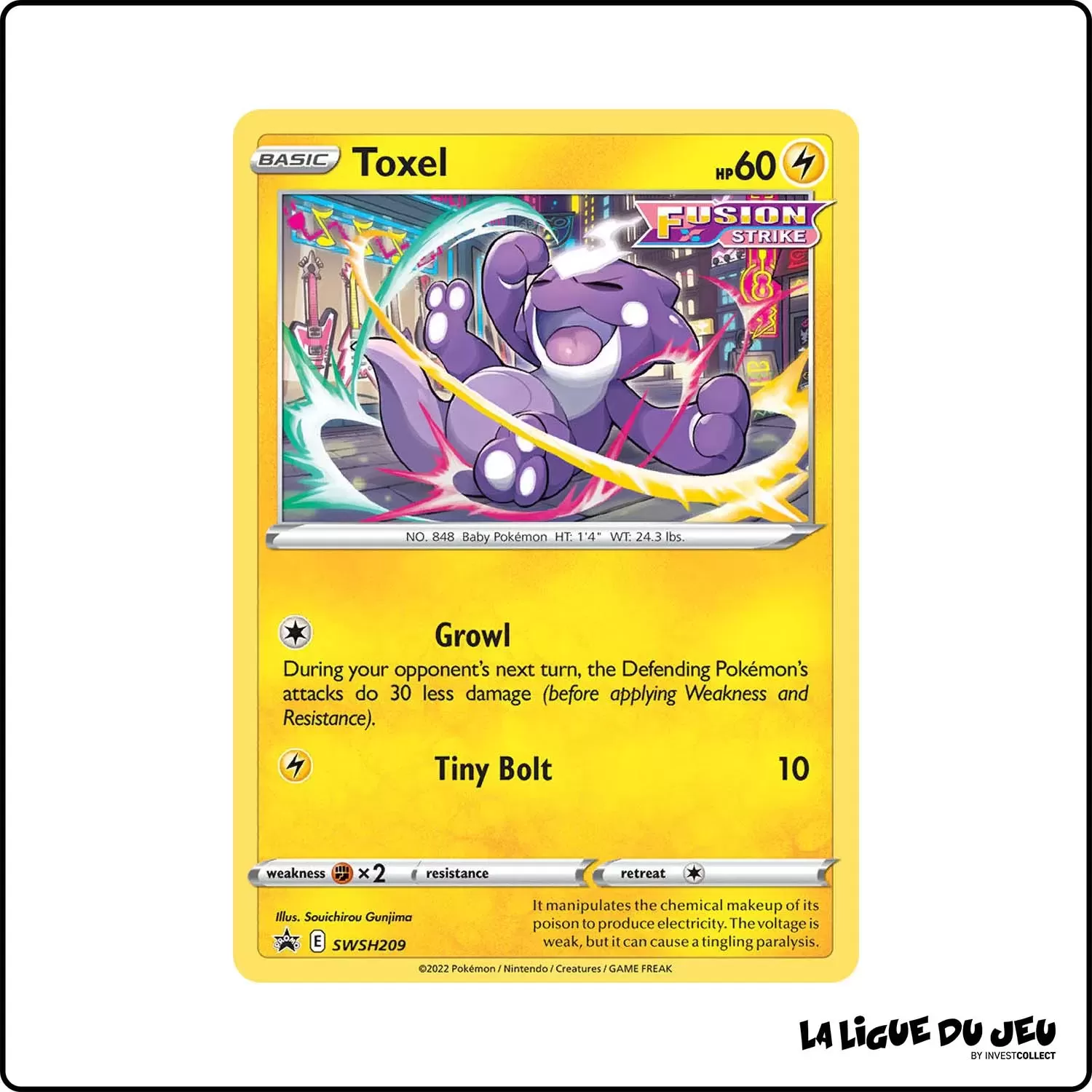 Promo - Pokemon - Épée et Bouclier Promo - Toxizap SWSH209