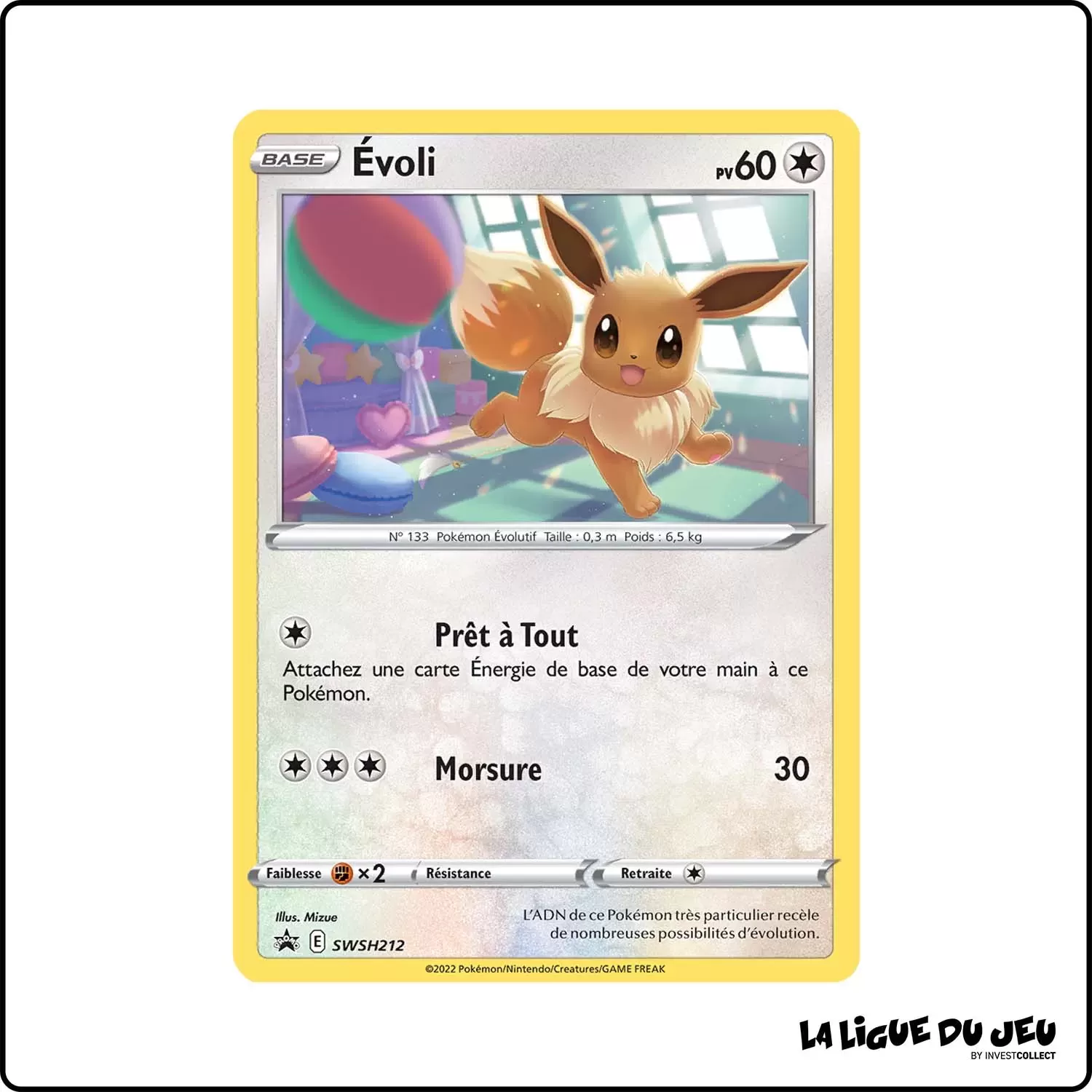 Promo - Pokemon - Épée et Bouclier Promo - Évoli SWSH212