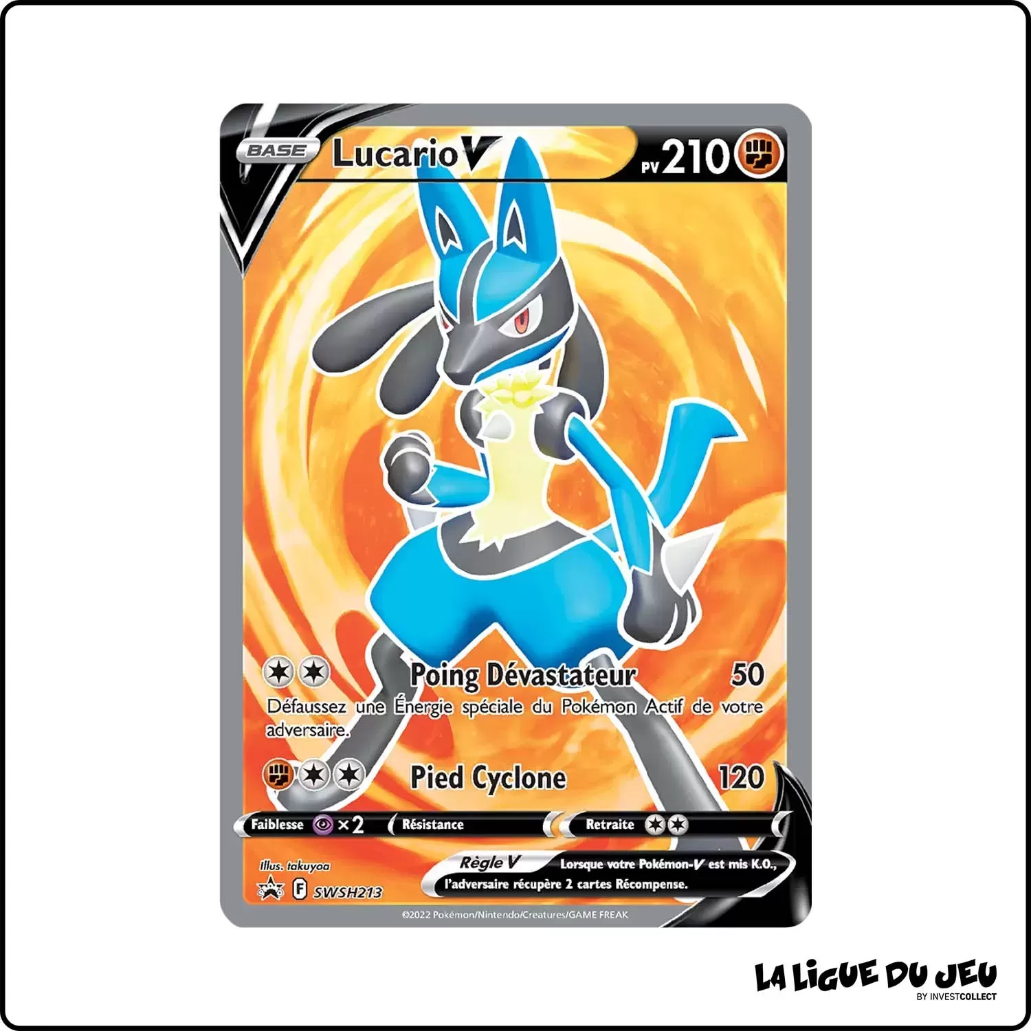 Promo - Pokemon - Épée et Bouclier Promo - Lucario-V SWSH213