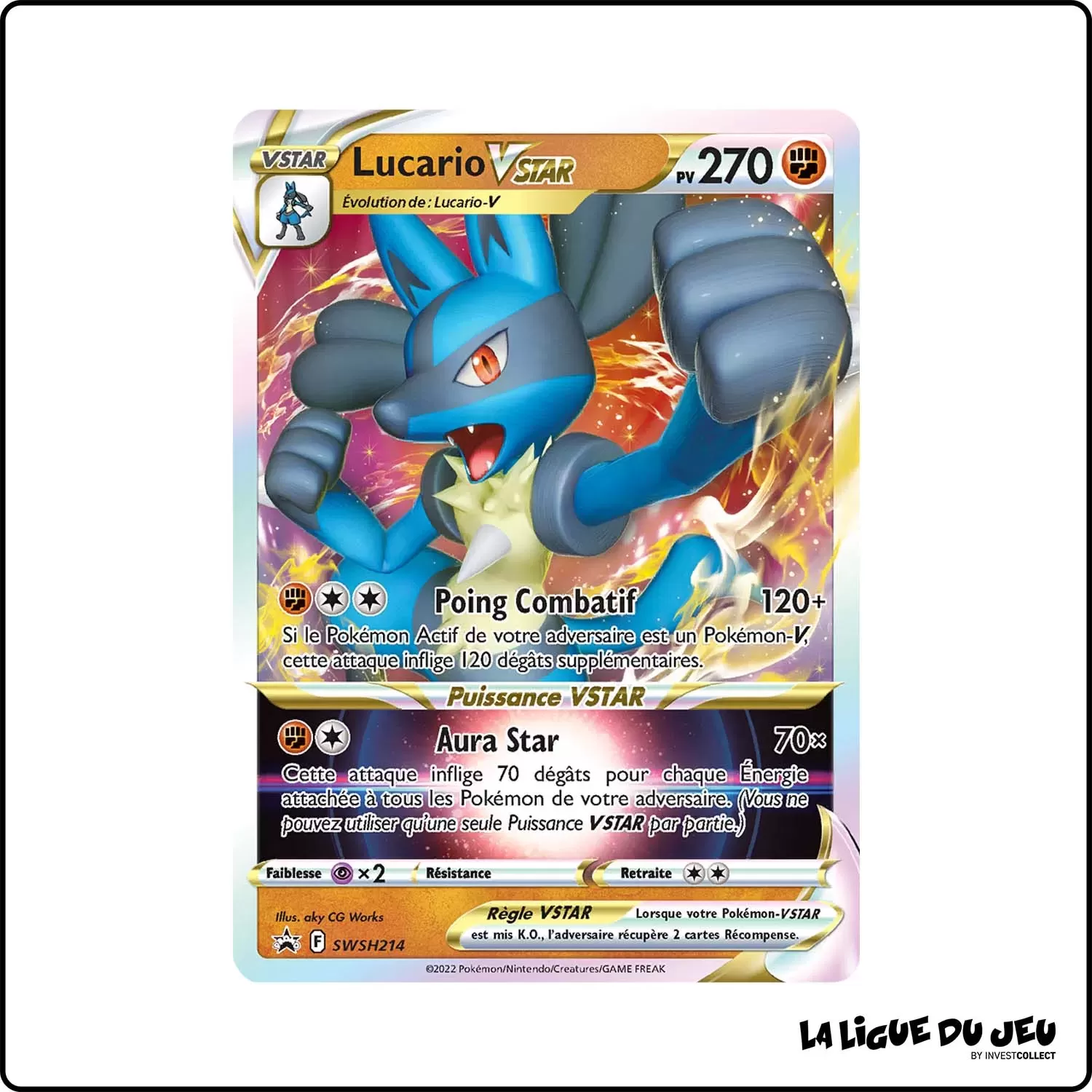 Promo - Pokemon - Épée et Bouclier Promo - Lucario-VSTAR SWSH214