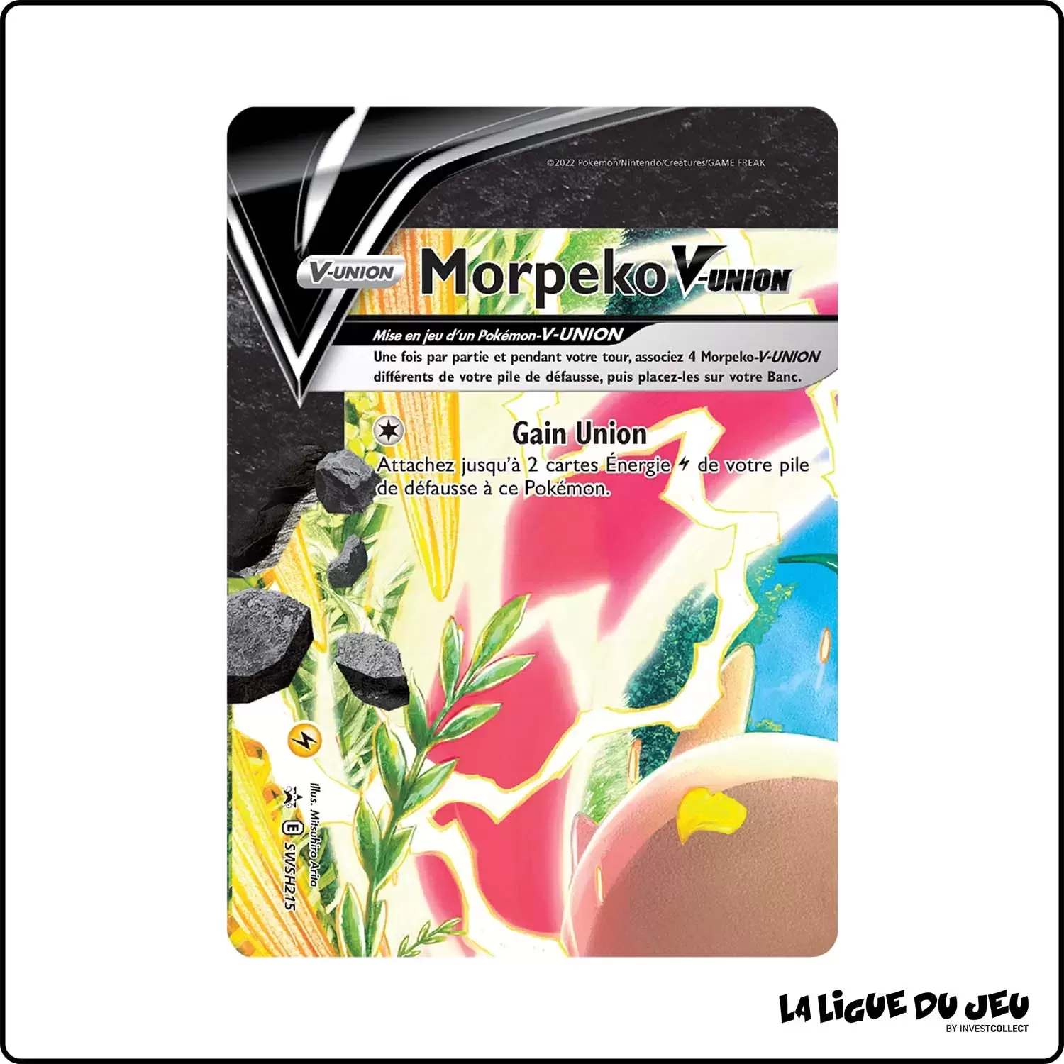 Promo - Pokemon - Épée et Bouclier Promo - Morpeko-V-UNION SWSH215