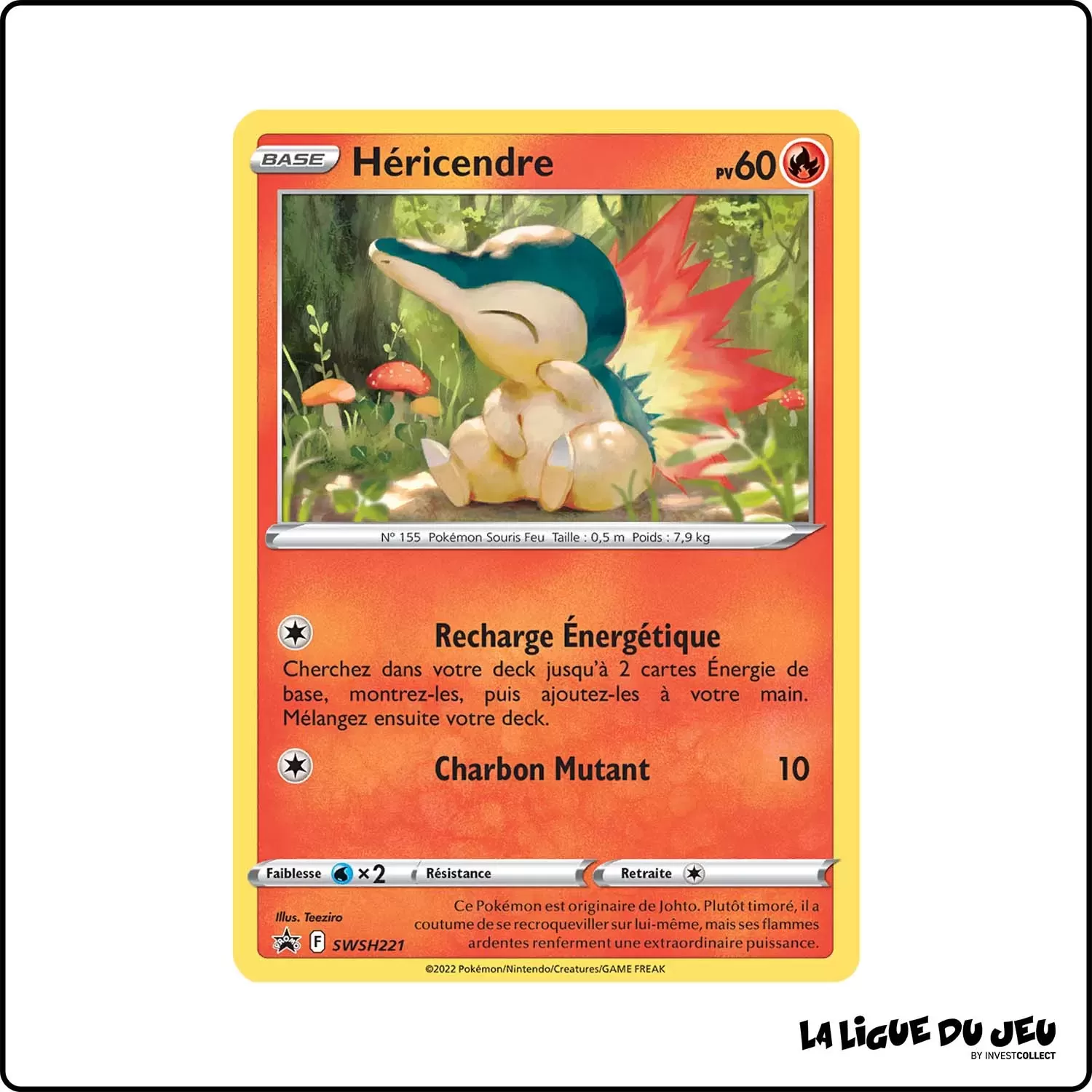 Promo - Pokemon - Épée et Bouclier Promo - Héricendre SWSH221