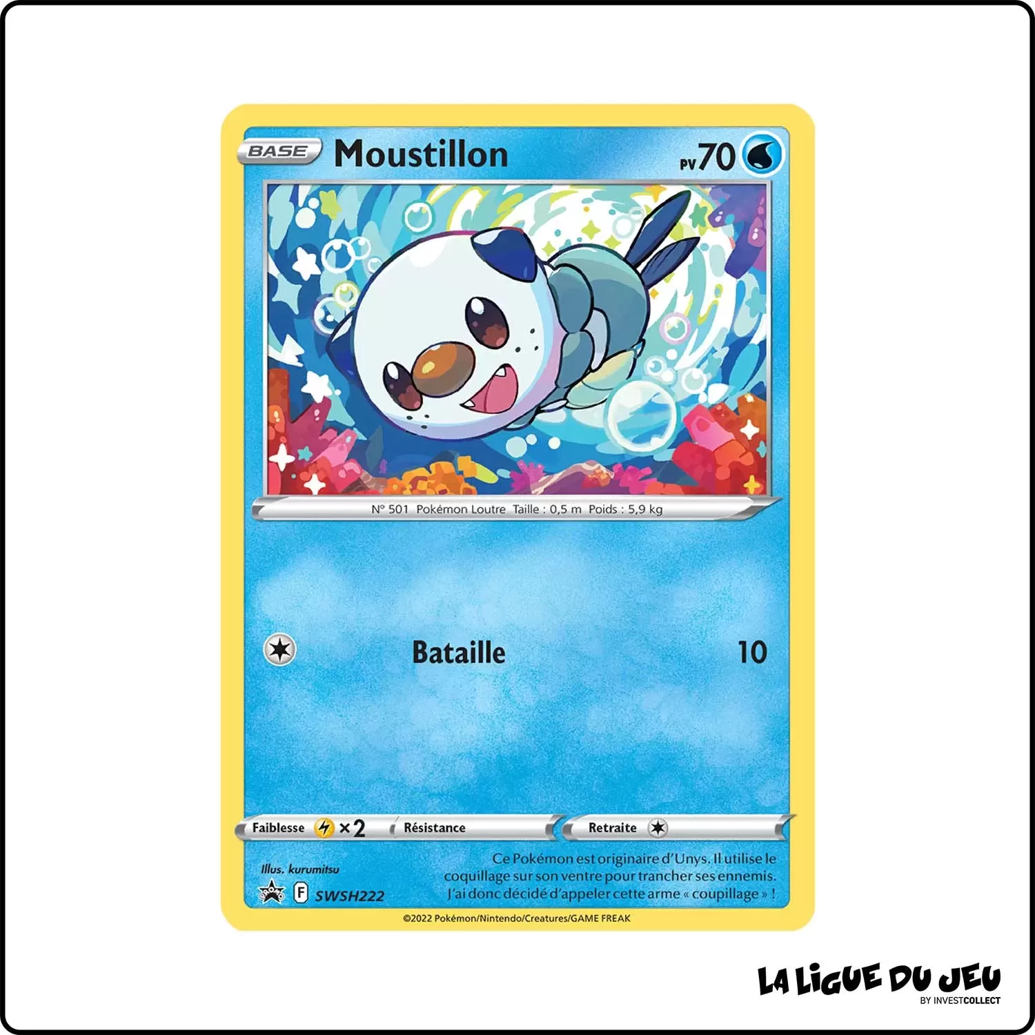 Promo - Pokemon - Épée et Bouclier Promo - Moustillon SWSH222