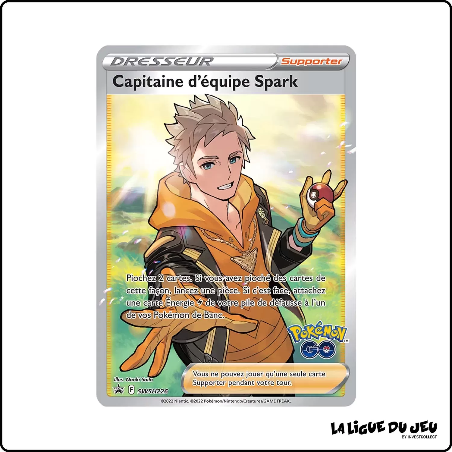 Promo - Pokemon - Épée et Bouclier Promo - Capitaine d'équipe Spark SWSH226