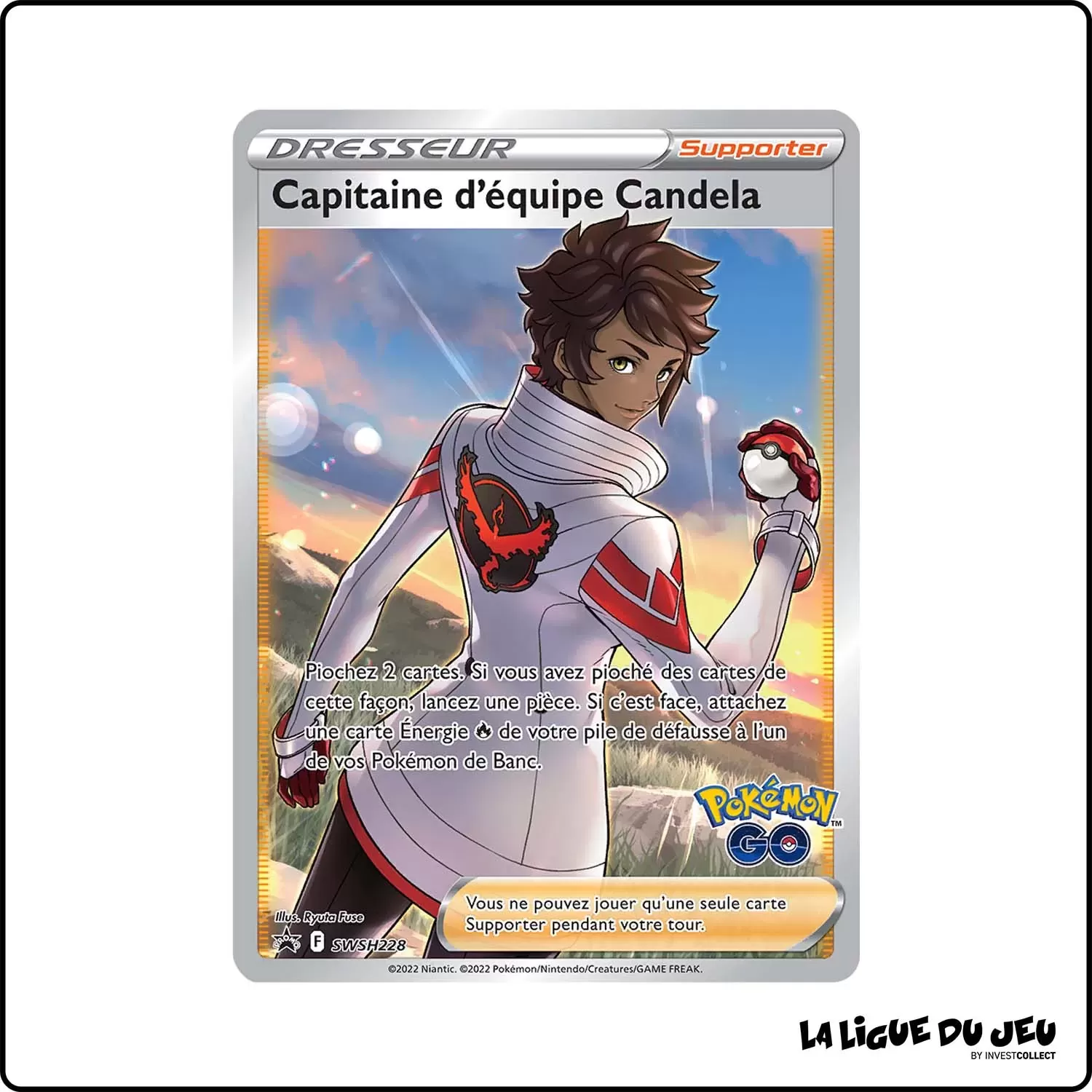 Promo - Pokemon - Épée et Bouclier Promo - Capitaine d'équipe Candela SWSH228