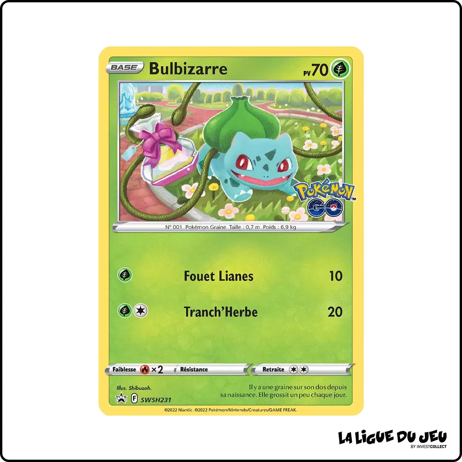 Promo - Pokemon - Épée et Bouclier Promo - Bulbizarre SWSH231