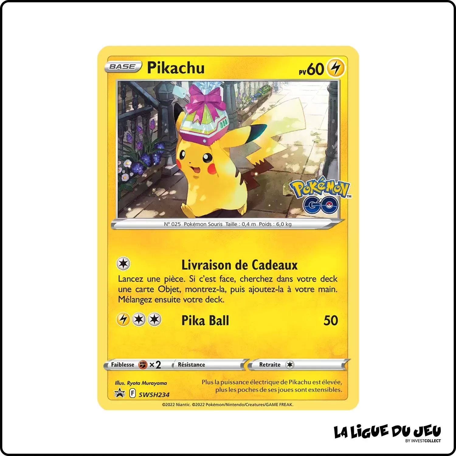 Promo - Pokemon - Épée et Bouclier Promo - Pikachu SWSH234