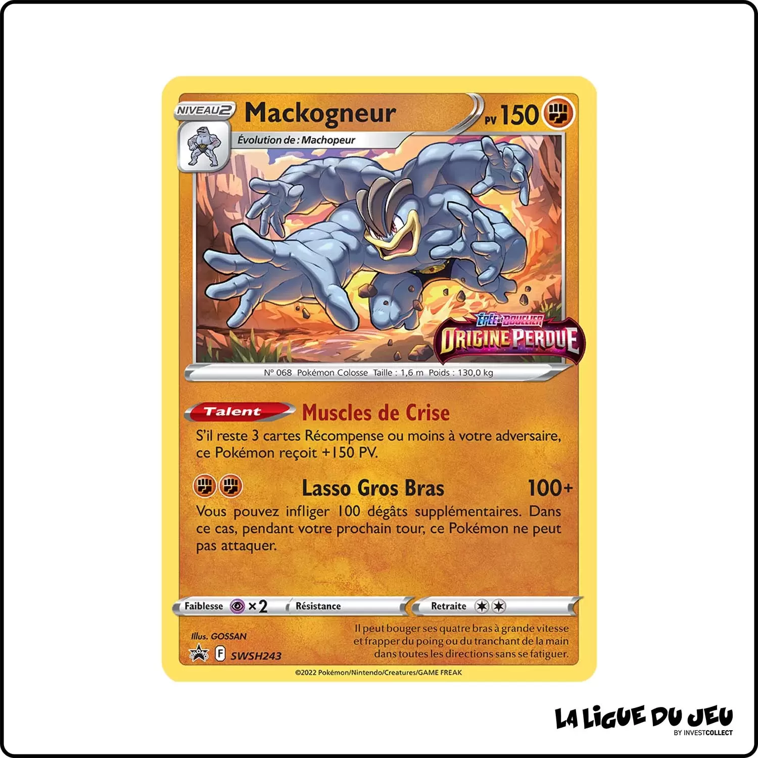 Promo - Pokemon - Épée et Bouclier Promo - Mackogneur SWSH243