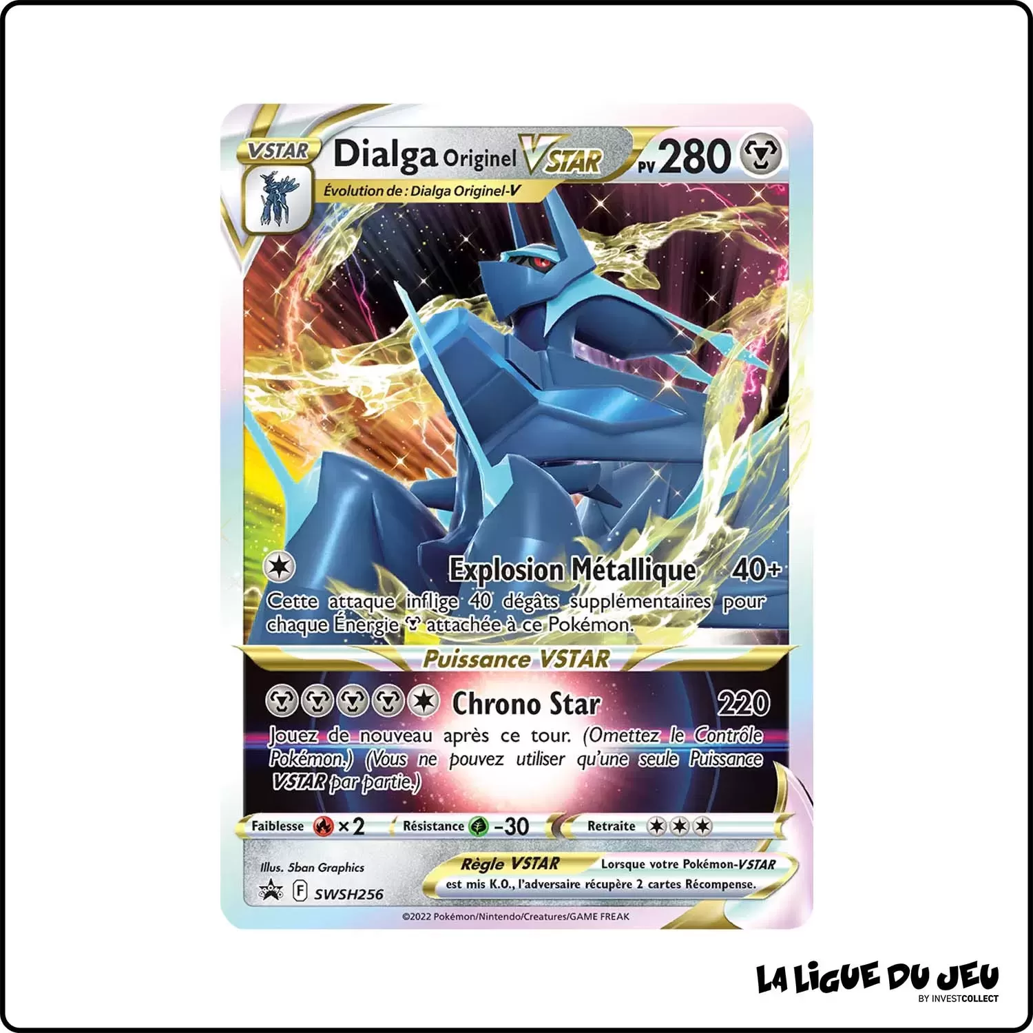 Promo - Pokemon - Épée et Bouclier Promo - Dialga Originel-VSTAR SWSH256