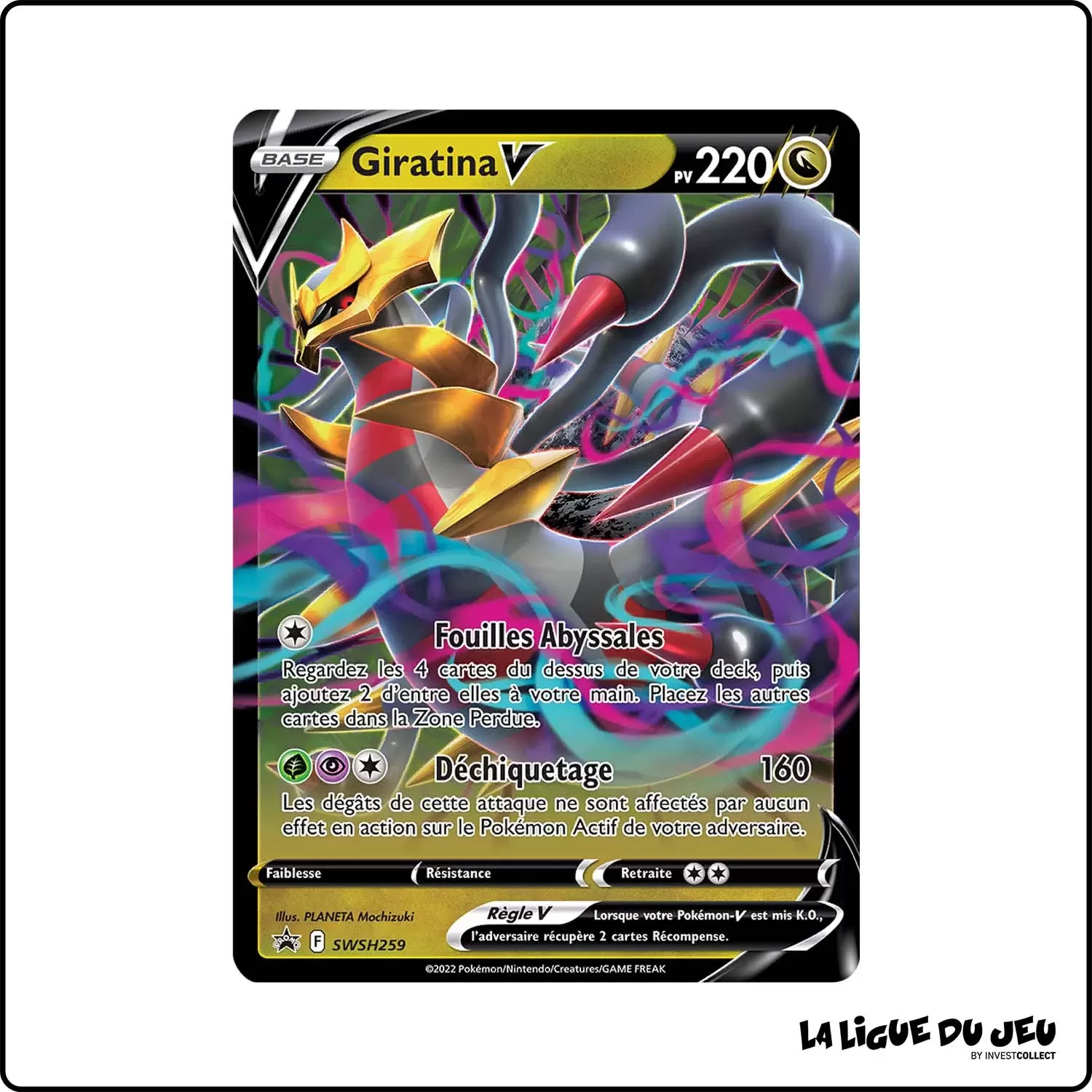 Promo - Pokemon - Épée et Bouclier Promo - Giratina-V SWSH259