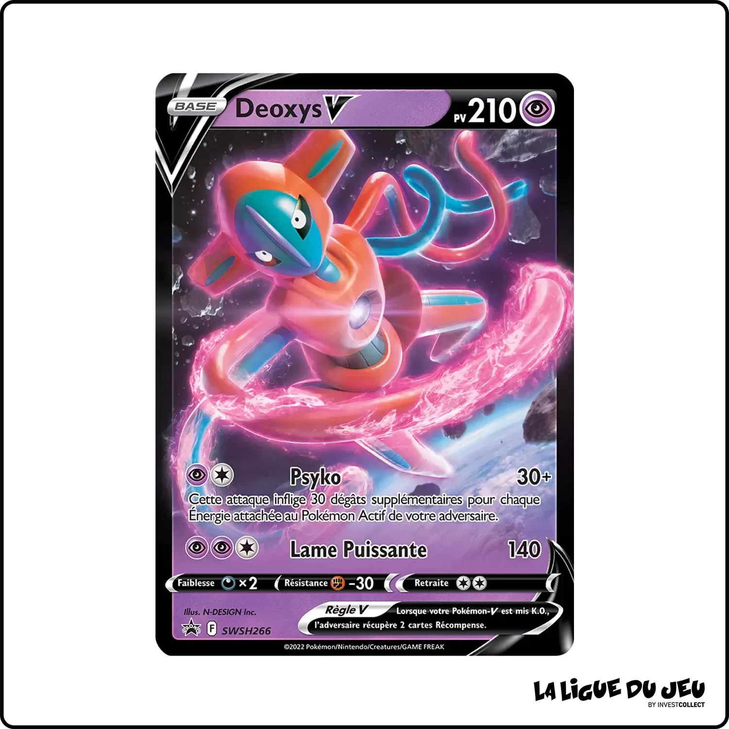 Promo - Pokemon - Épée et Bouclier Promo - Deoxys-V SWSH266