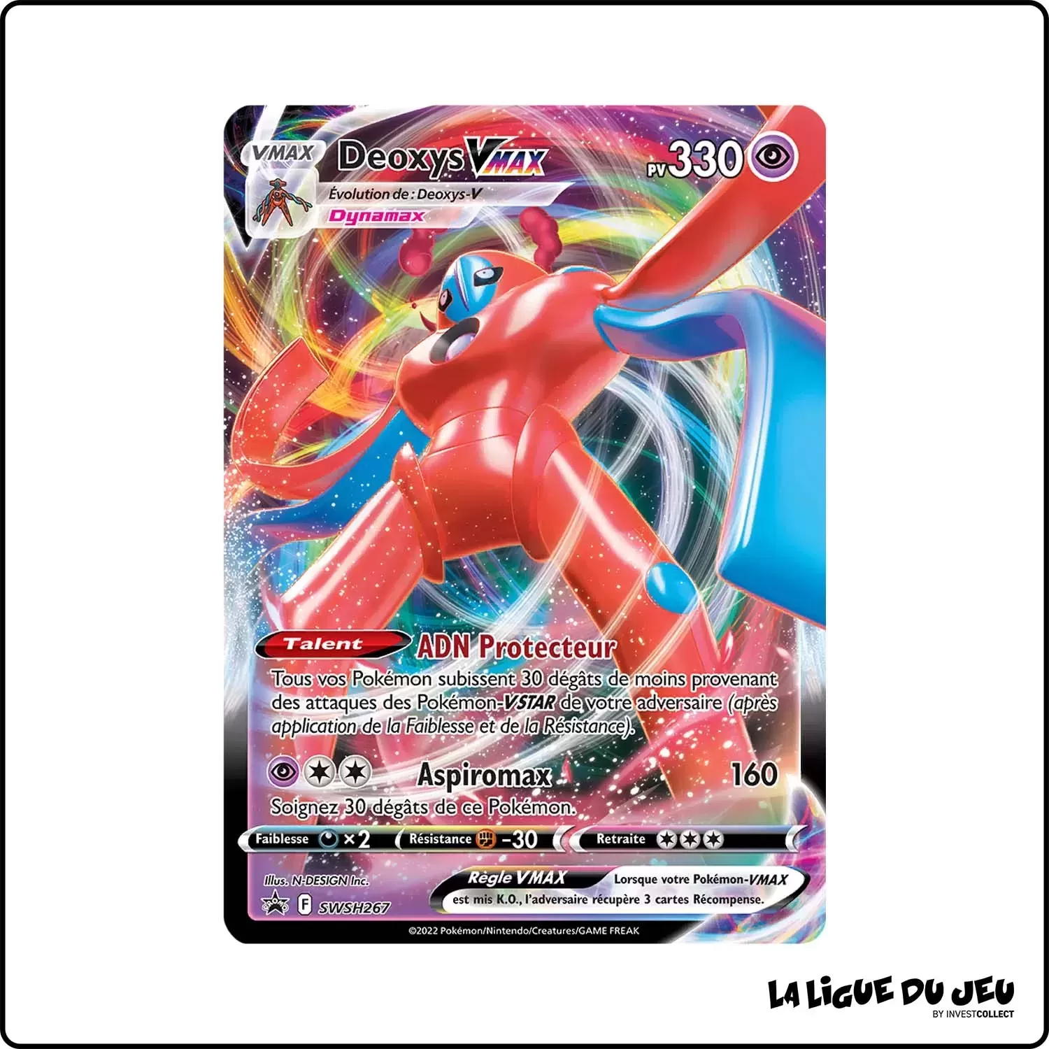 Promo - Pokemon - Épée et Bouclier Promo - Deoxys-VMAX SWSH267