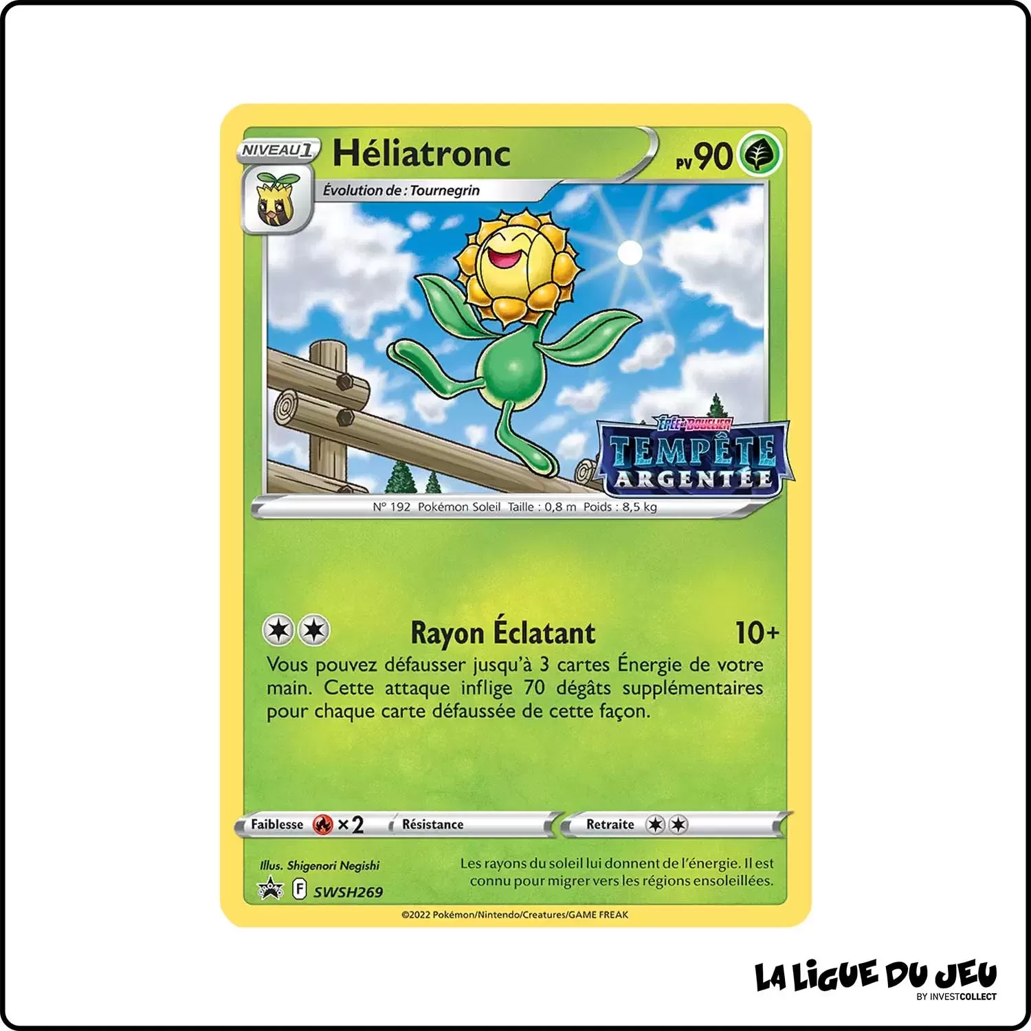 Promo - Pokemon - Épée et Bouclier Promo - Héliatronc SWSH269