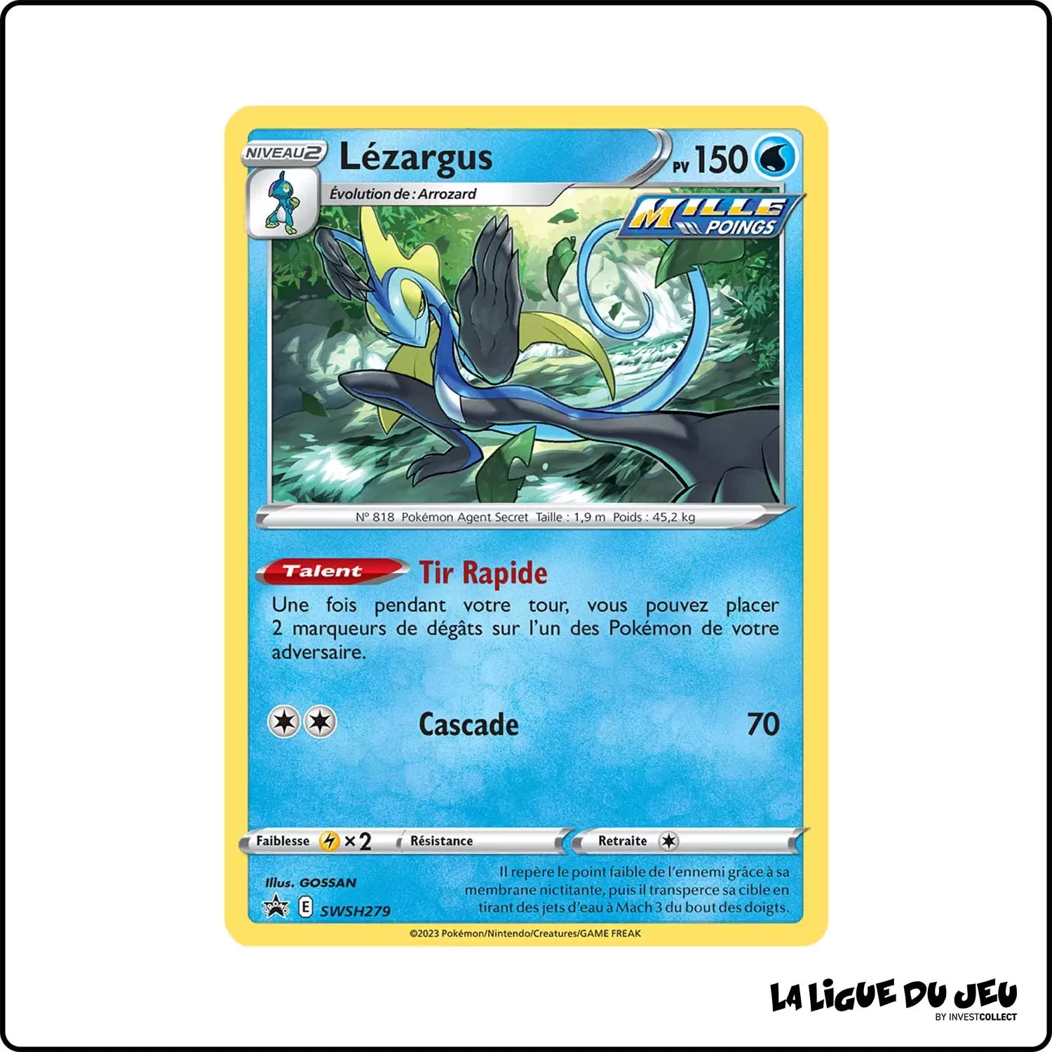 Promo - Pokemon - Épée et Bouclier Promo - Lézargus SWSH279