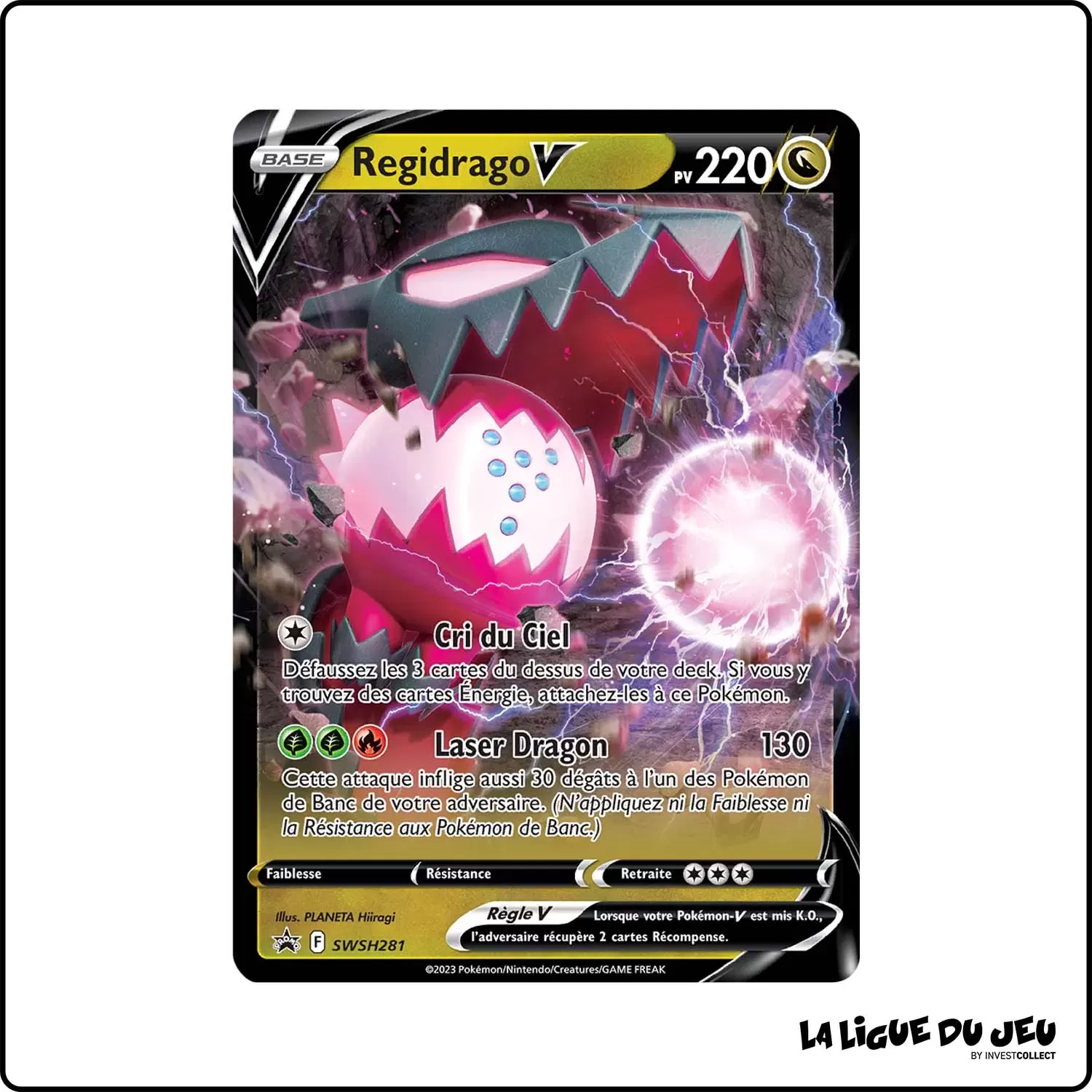 Promo - Pokemon - Épée et Bouclier Promo - Regidrago-V SWSH281