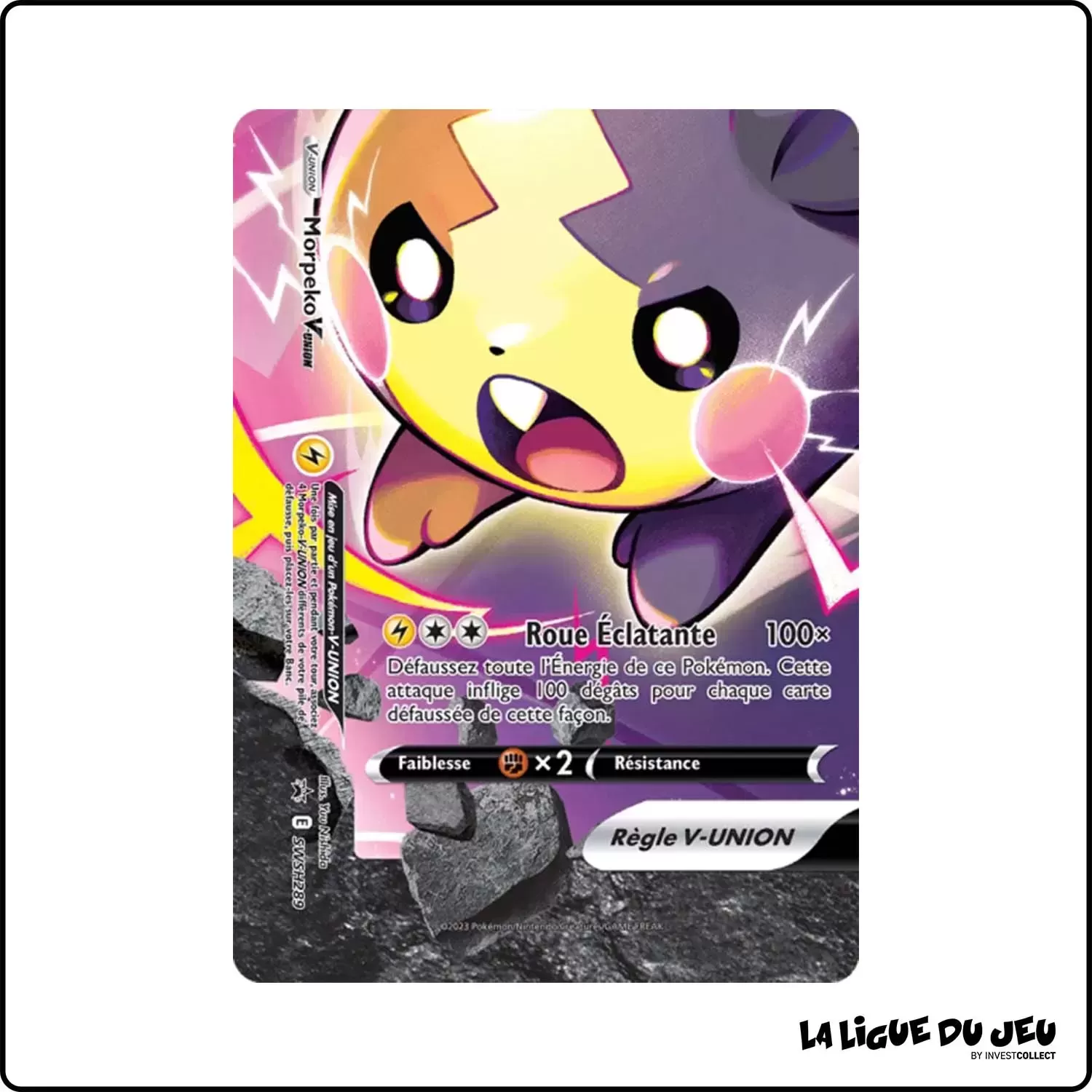 Promo - Pokemon - Épée et Bouclier Promo - Morpeko-V-UNION SWSH289