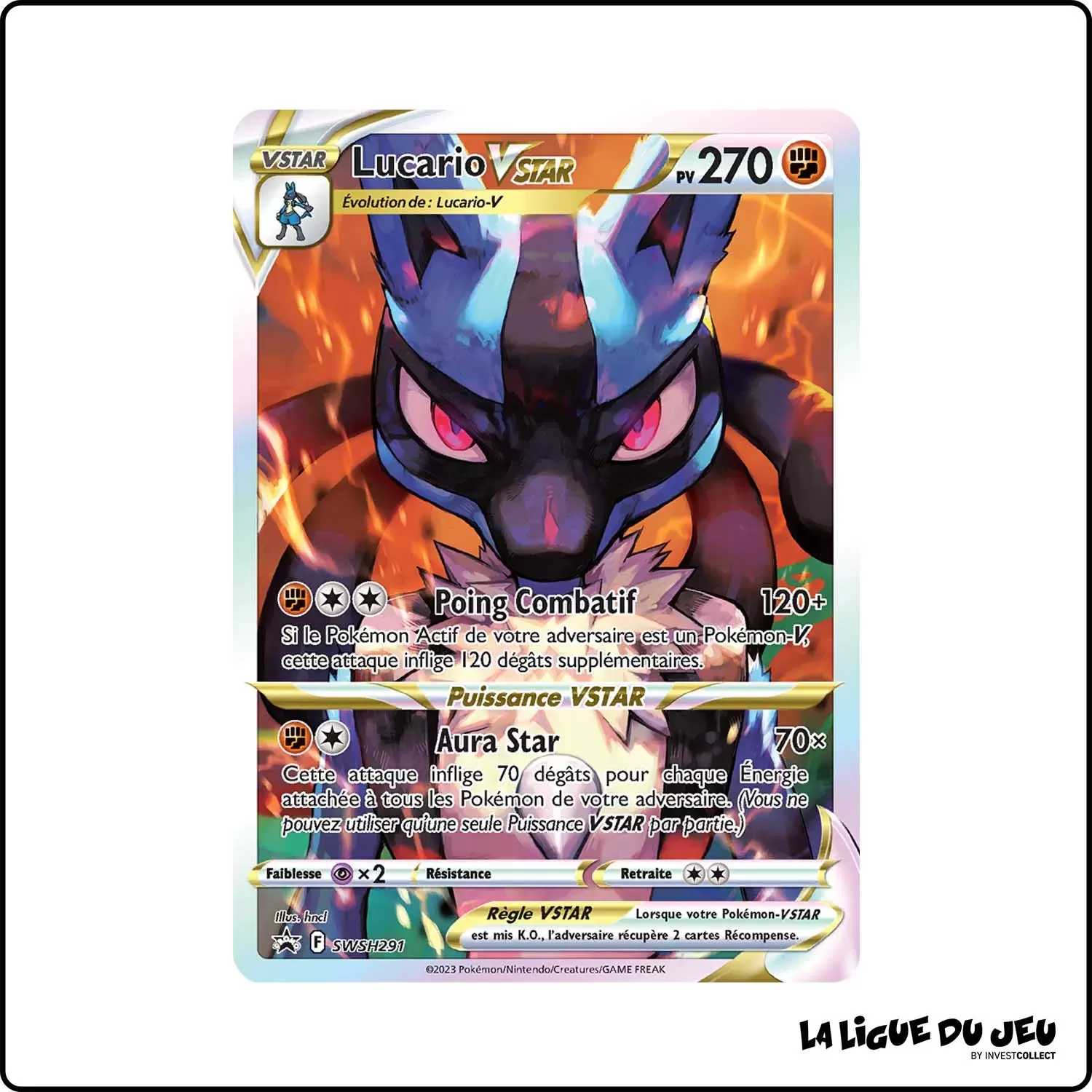 Promo - Pokemon - Épée et Bouclier Promo - Lucario-VSTAR SWSH291